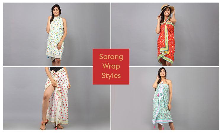 Sarongs: 7 Ways to Wear a Sarong