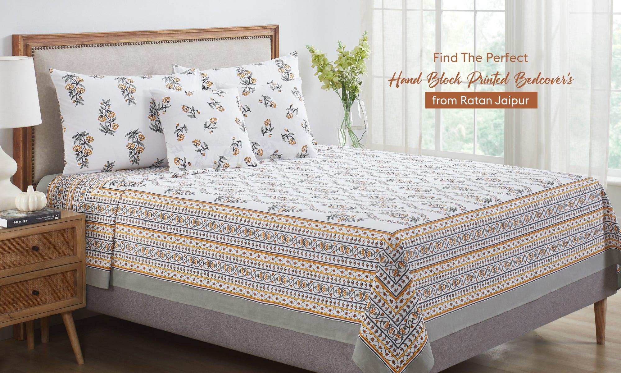 Beautiful screen print Hand orders Bed cover , cotton based bed cover , Beautifully crafted Bed cover can be use in a multi ways, soft feel