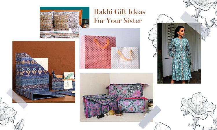 Rakhi Return Gifts for Sister That She Will Love