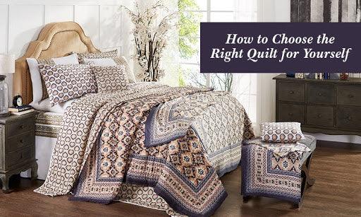 In Just 3 Easy Steps Choose the Perfect Quilt for Your Bedroom