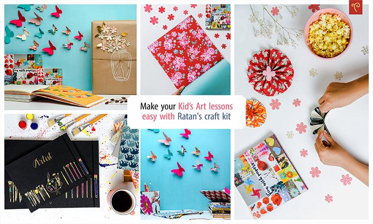 MAKE YOUR KIDS’ ART LESSONS EASY WITH RATAN'S CRAFT KIT