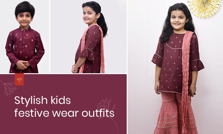 STYLISH AND COMFORTABLE KIDS ETHNIC OUTFITS THEY WILL LOVE TO WEAR