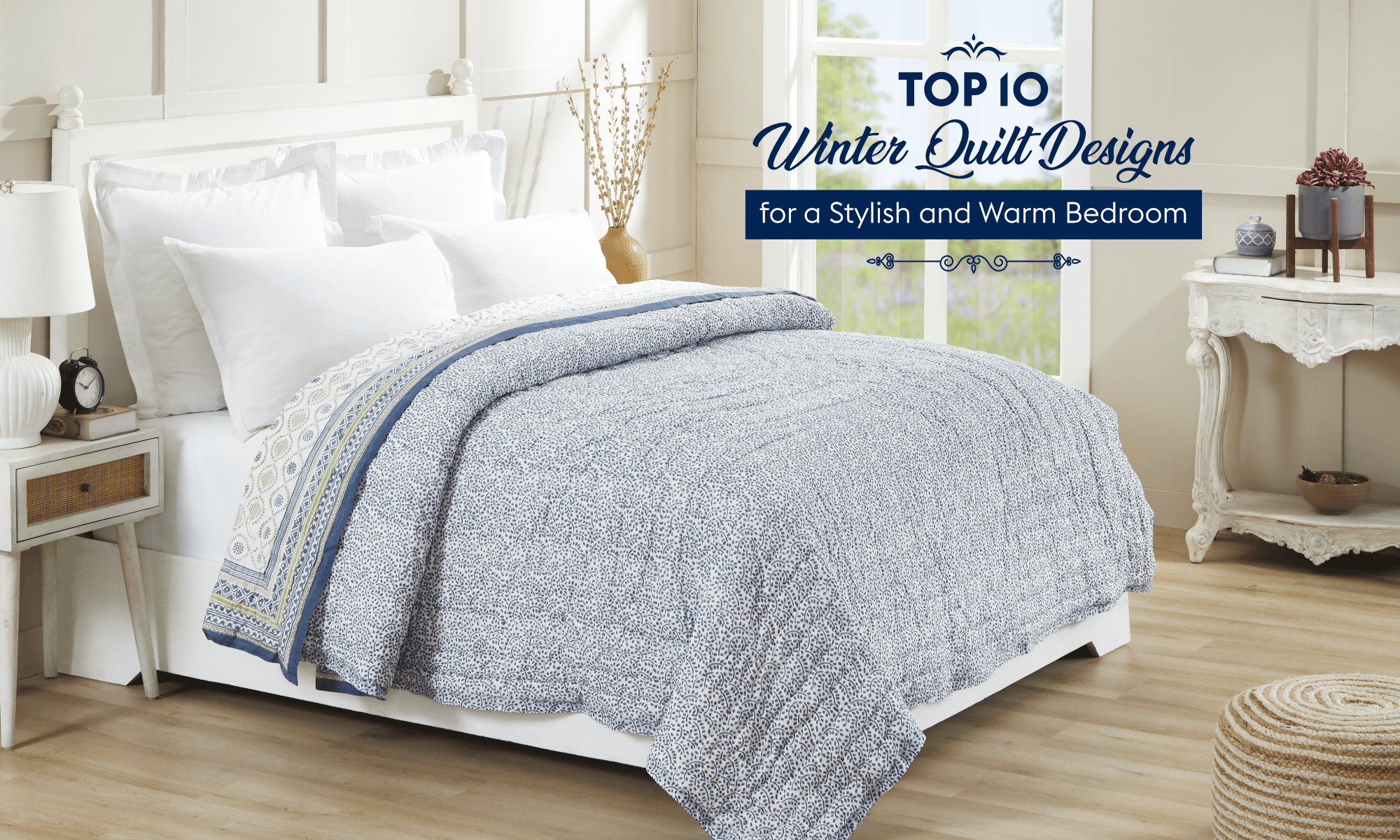 Top 10 Winter Quilt Designs for a Stylish and Warm Bedroom