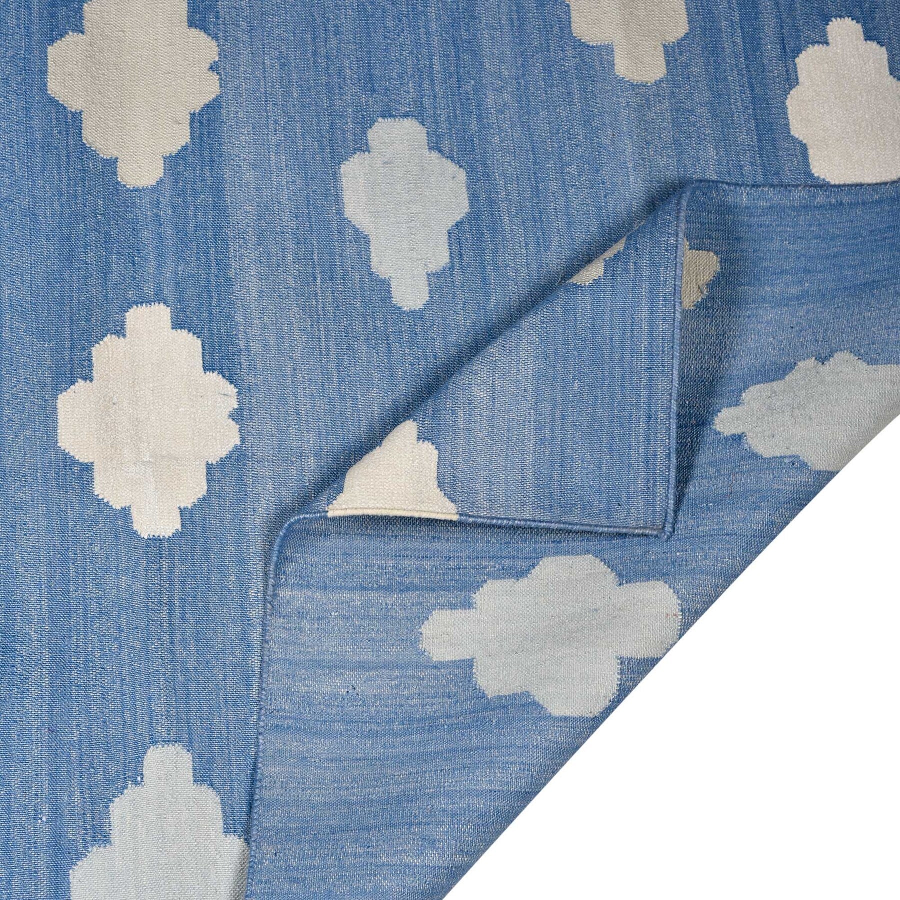 Cloud Kid Rug-Blue/White