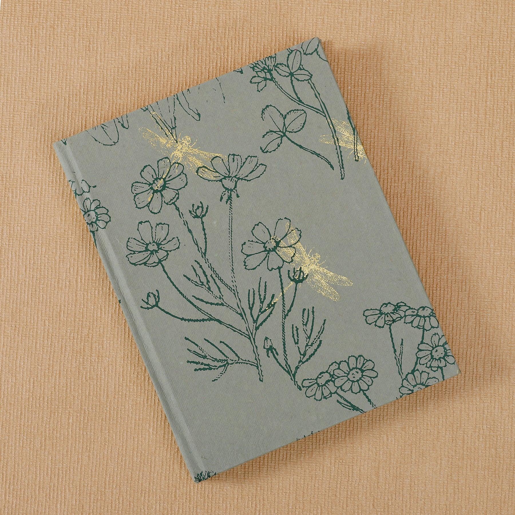 Maati Green Hard Cover Notebook