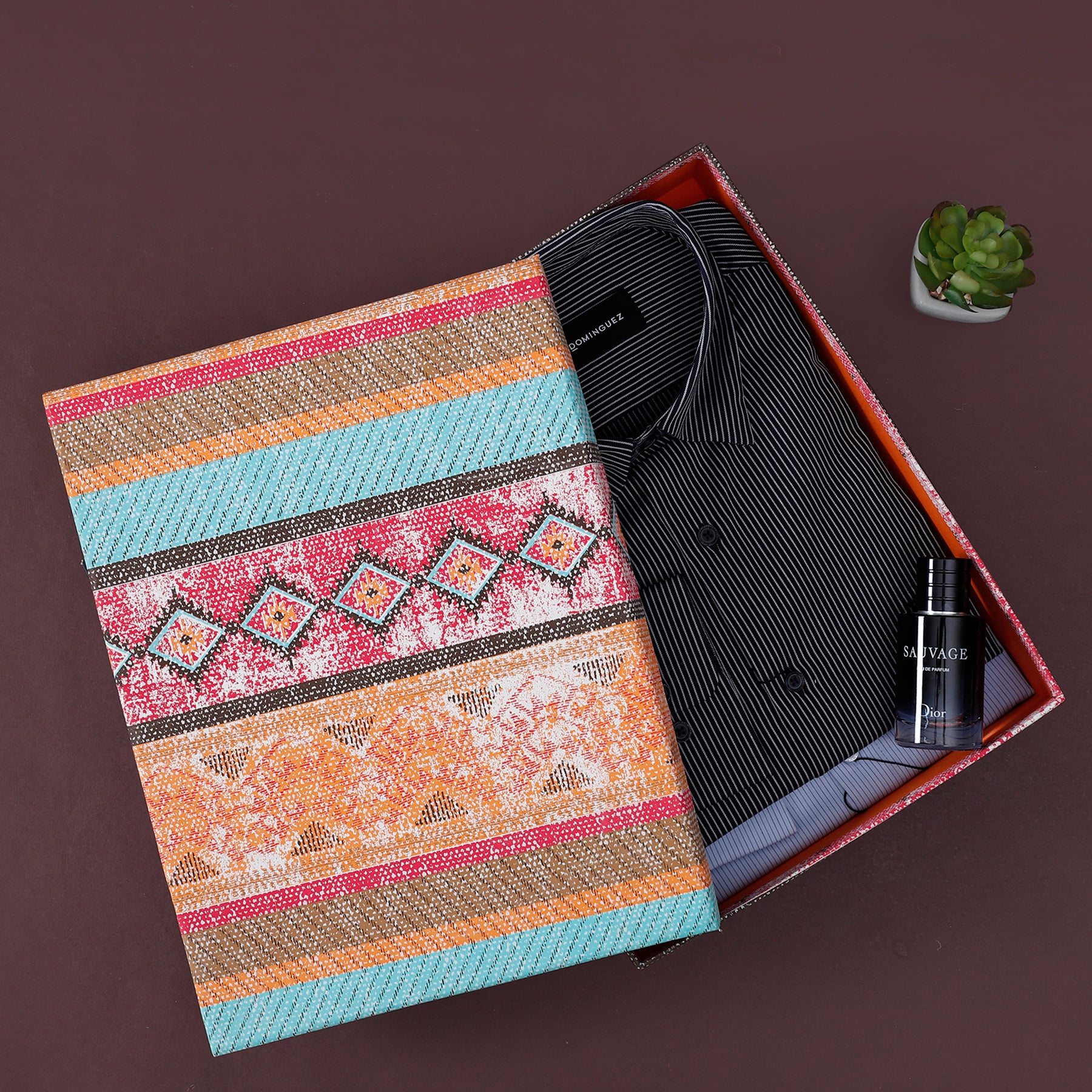 Kaalen Multicolor Rectangle Gift  Box