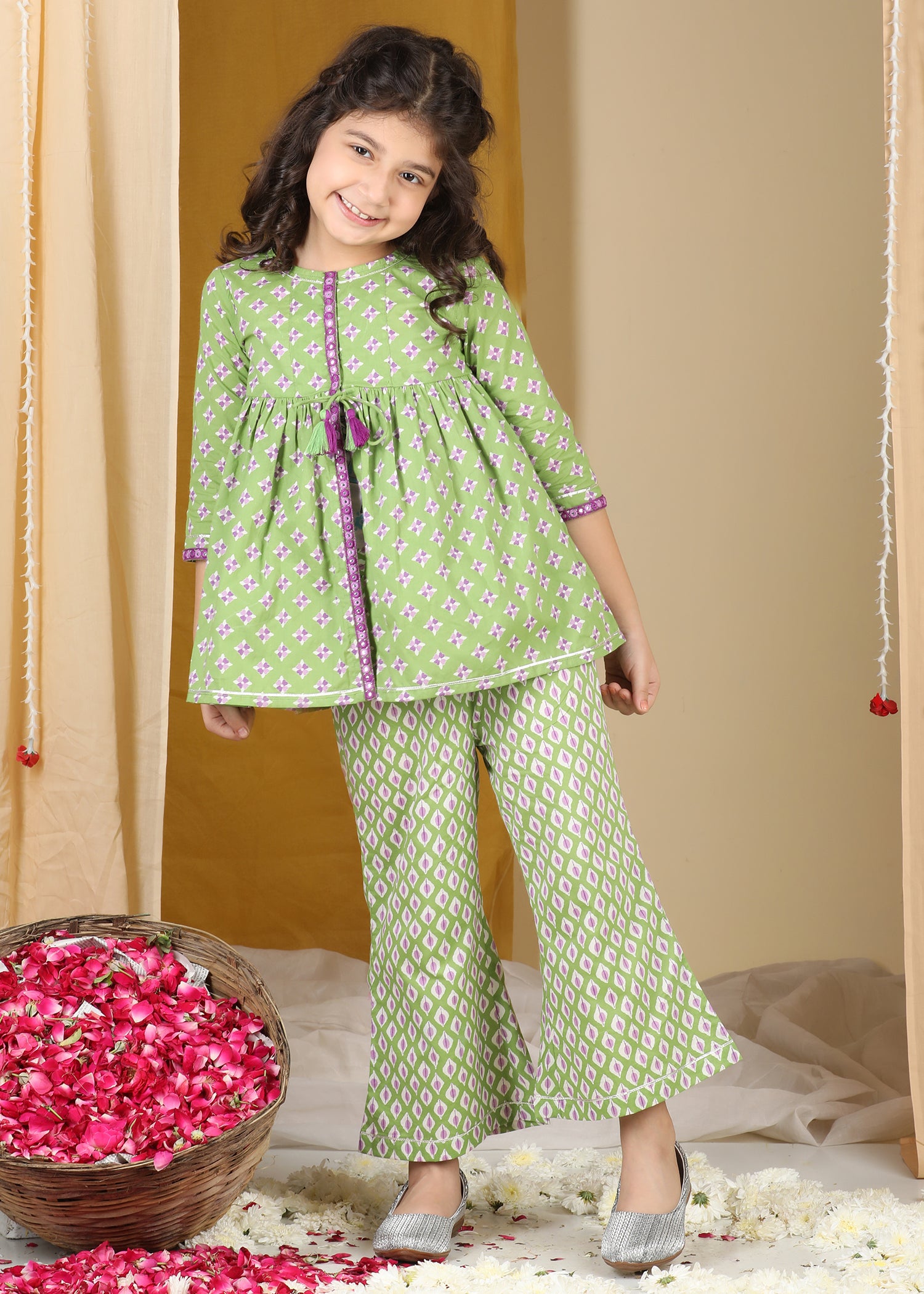 Lil Celebrations Skirt & Top Set Girls (2-12Yrs) (Copy) Ratan Jaipur