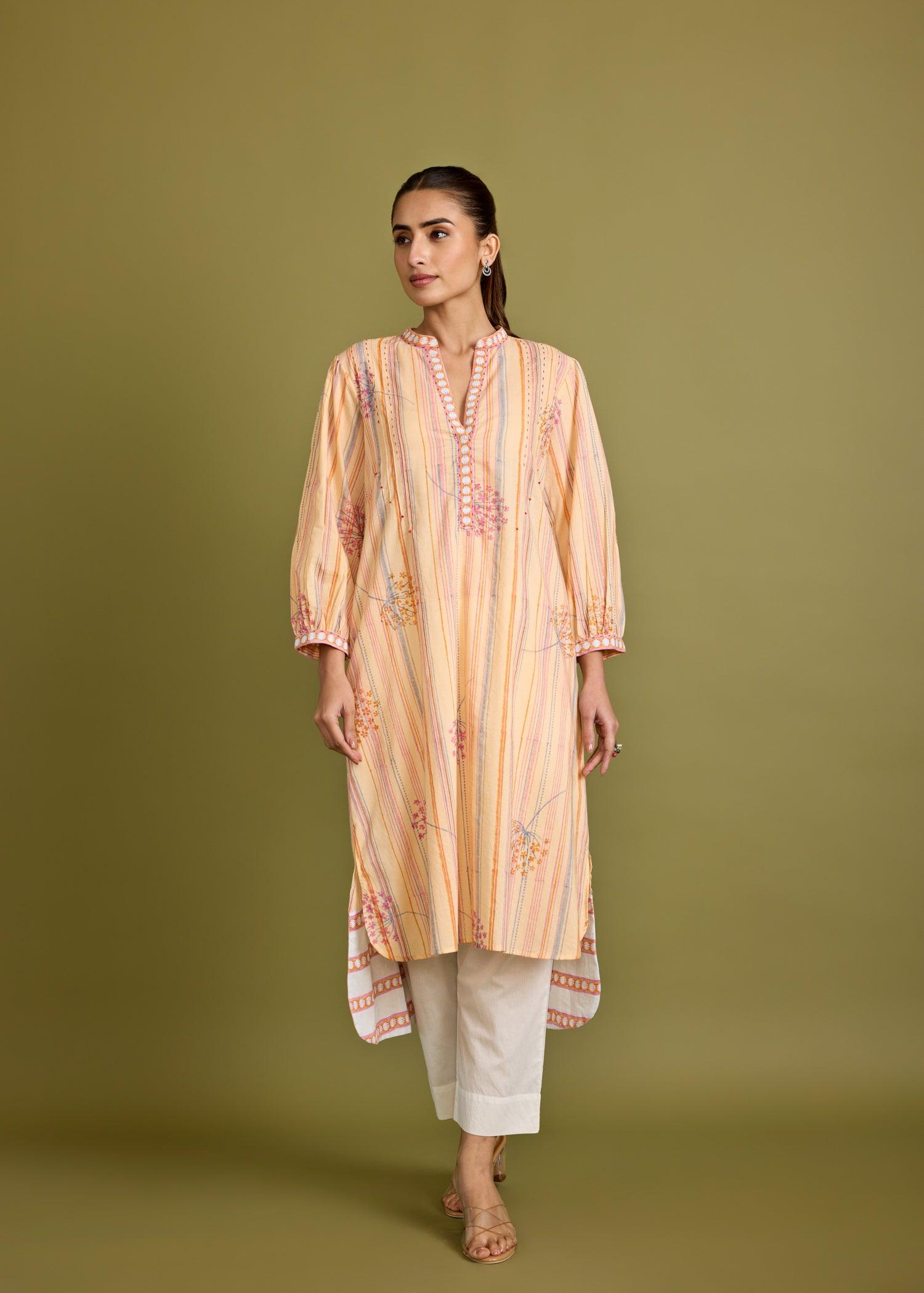 High Low Hem Kurta Ratan Texprocess Pvt. Ltd