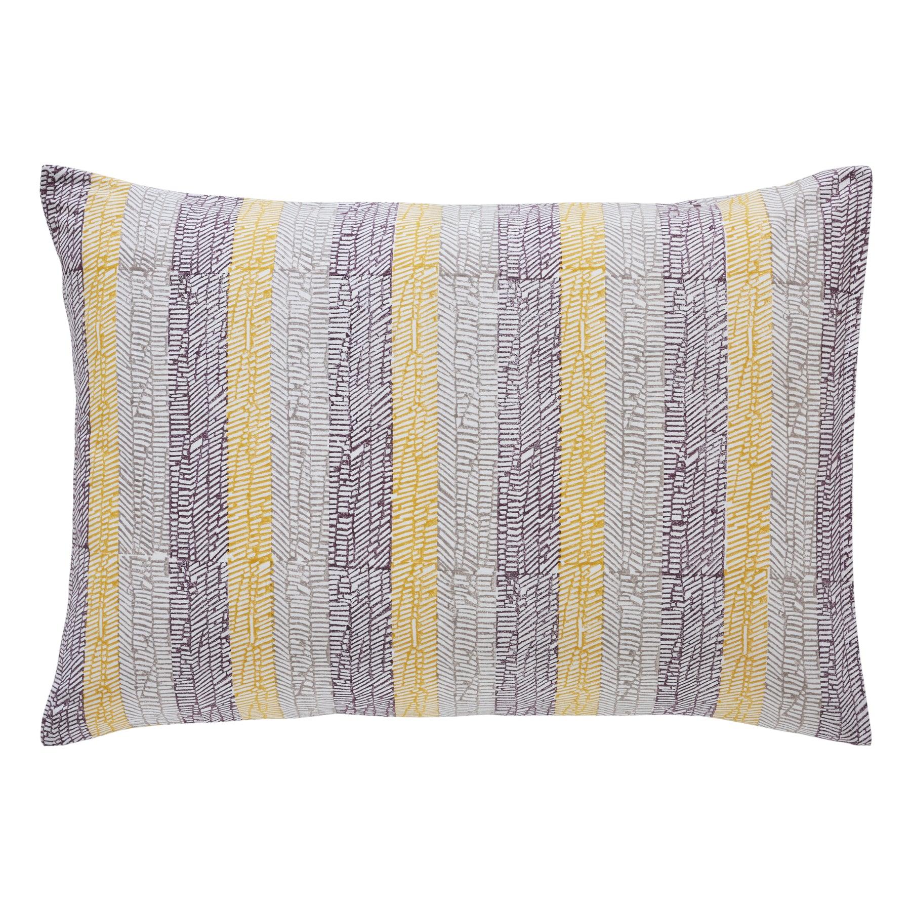 Classic Curation Beige & Brown Hand Block Print Cotton Pillow Cover Ratan Texprocess Pvt. Ltd