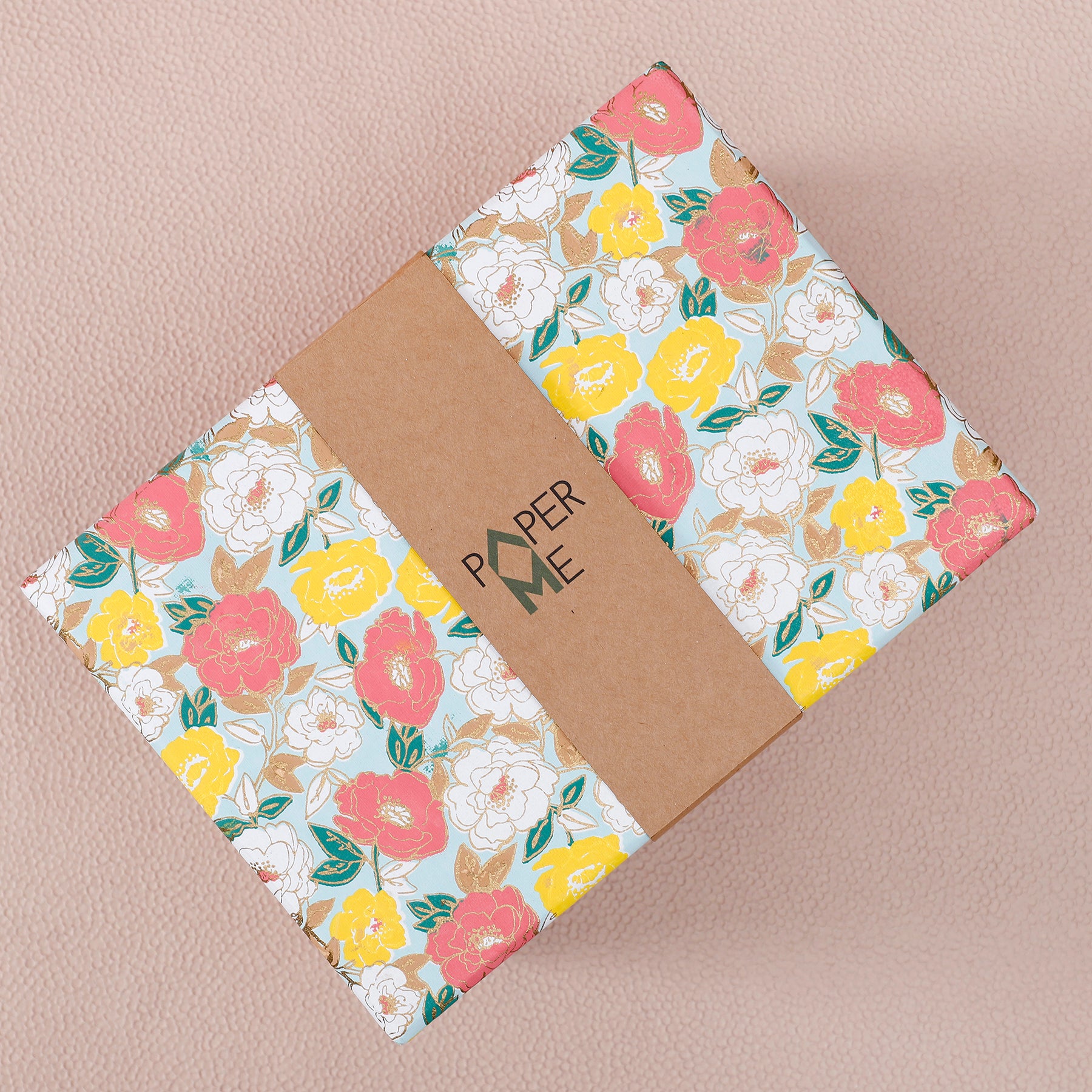 Phool Peach Aqua & Grey Storage Box Set of 3