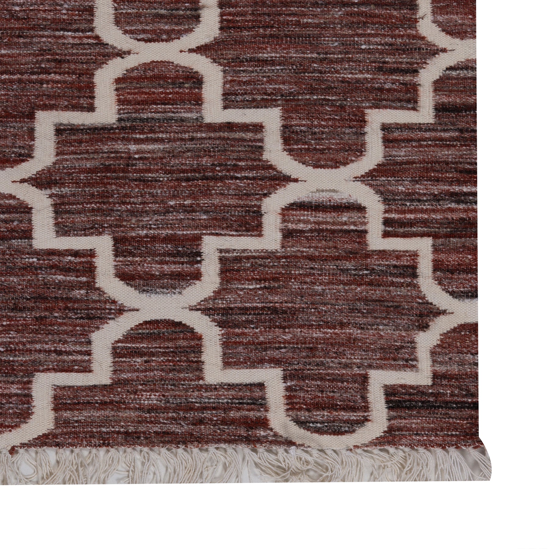 Dazzle Rug-Maroon