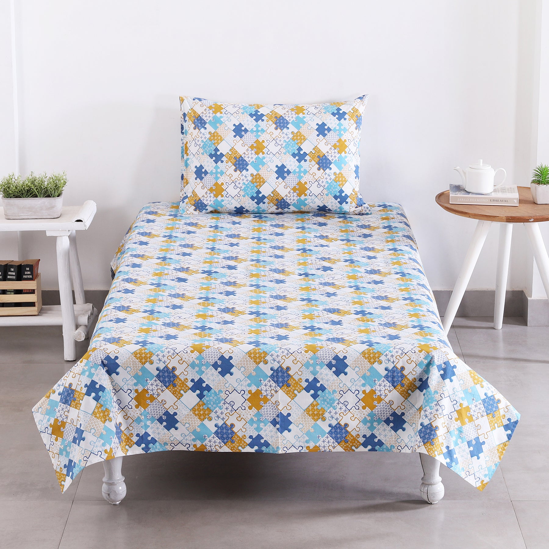 Cotton Single Bed Sheet