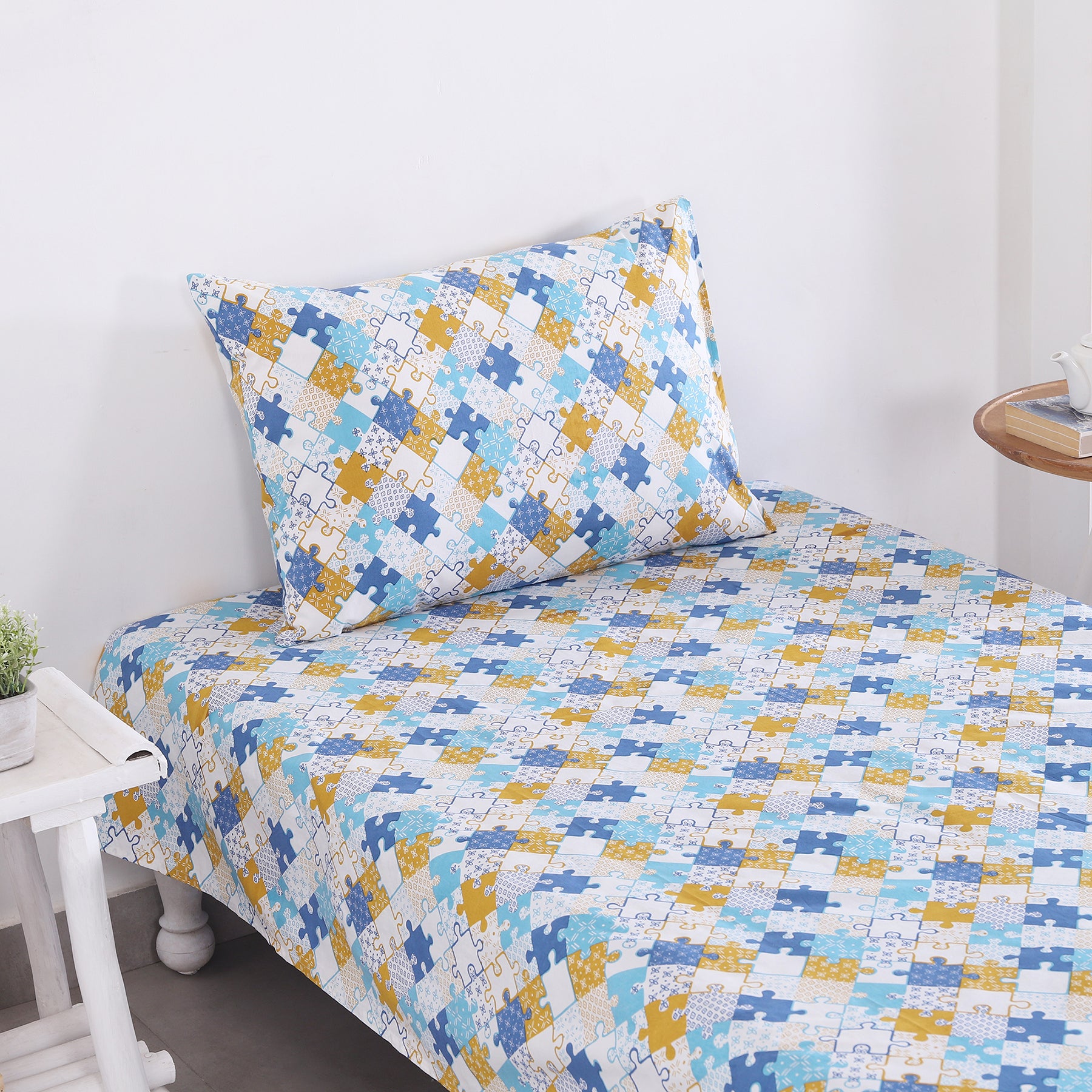 Cotton Single Bed Sheet