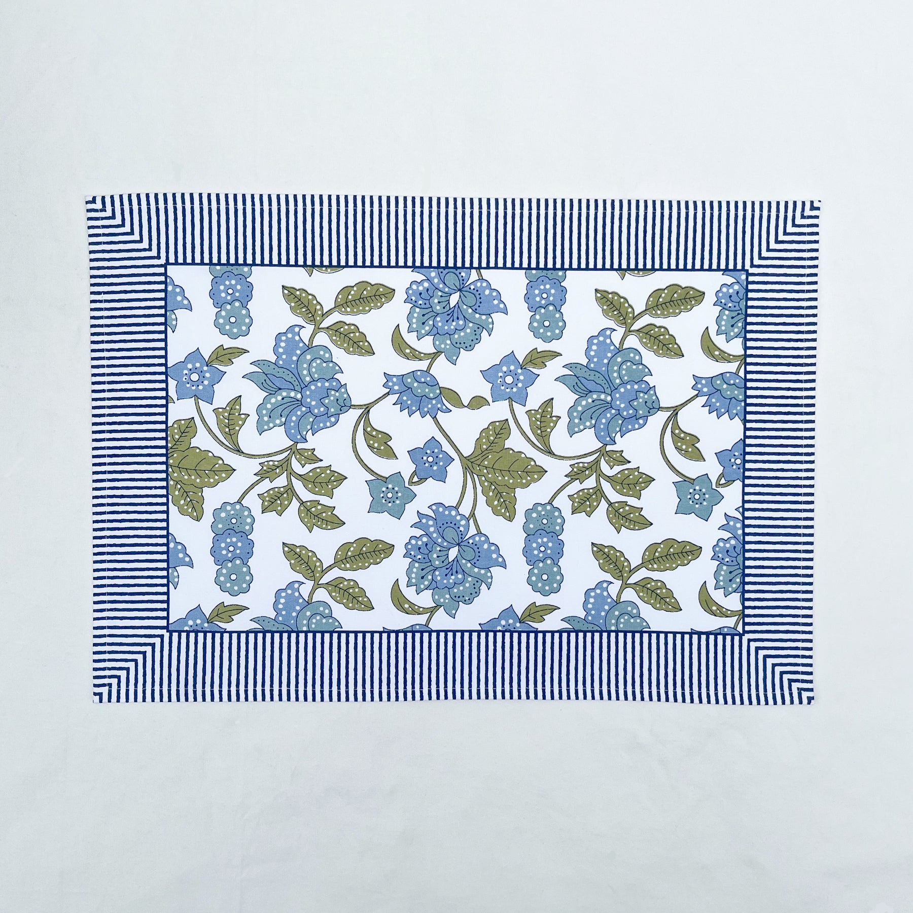 Blue-Green Table Mat Set of 6