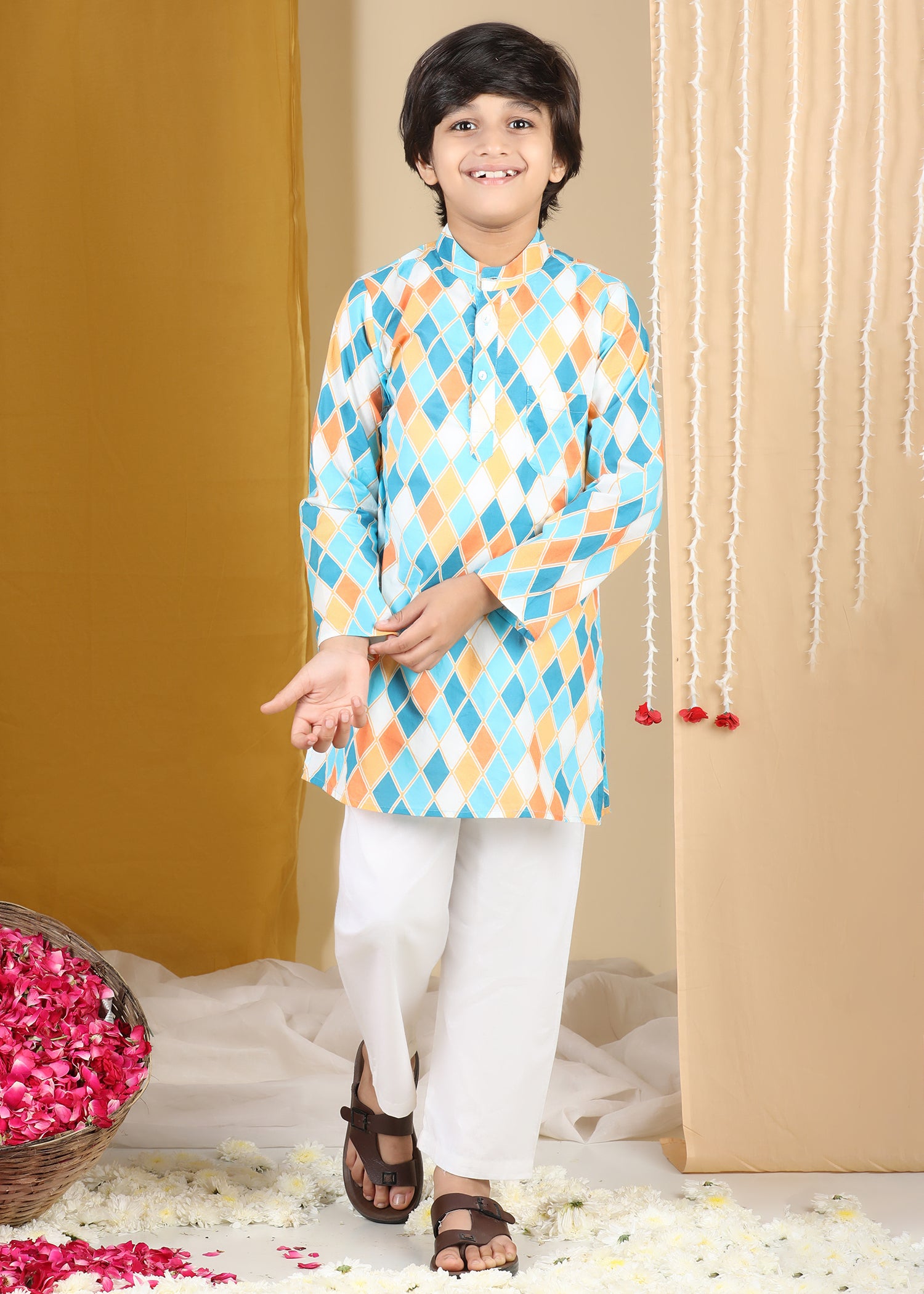 Lil Celebrations Boys Kurta (6 Months-12 Years) (Copy) Ratan Texprocess Pvt. Ltd