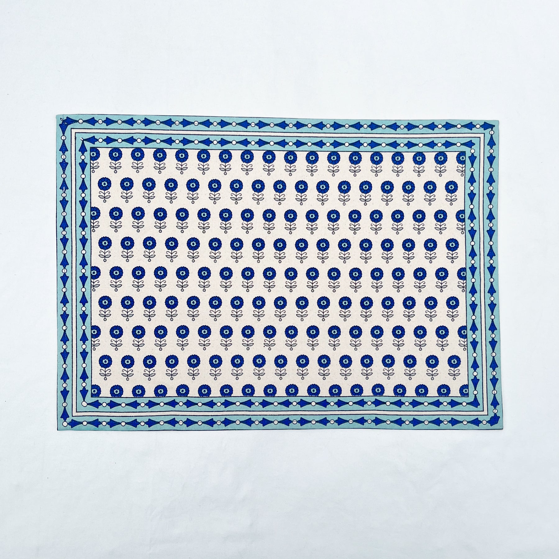 Blue Table Mat Set of 6