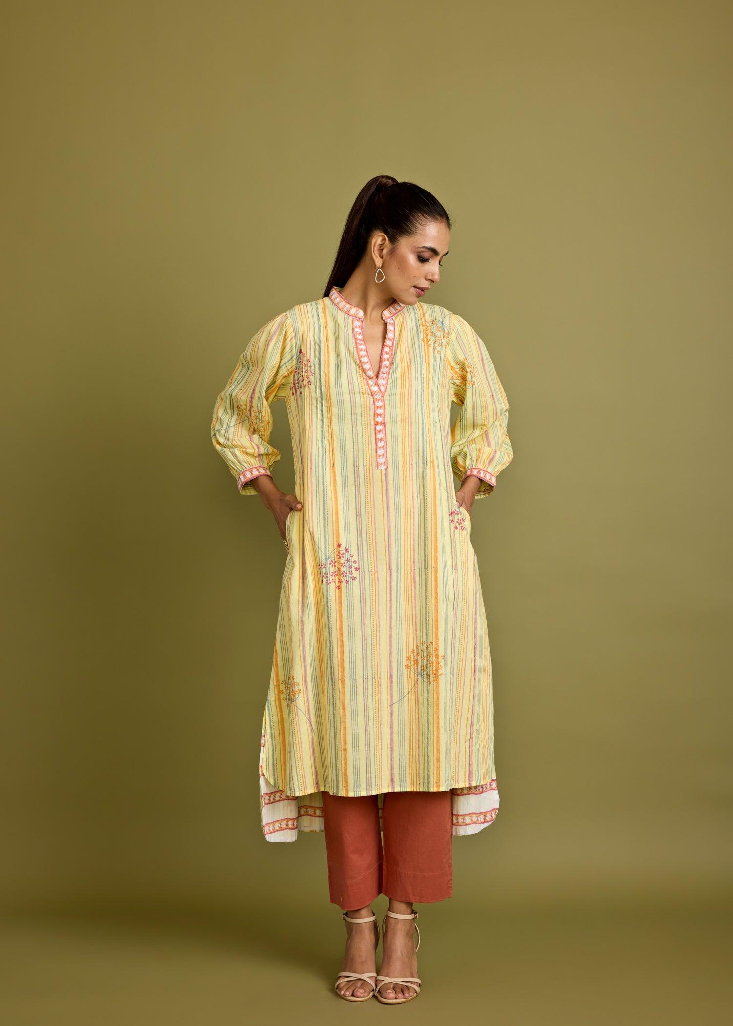 High Low Hem Kurta Ratan Texprocess Pvt. Ltd