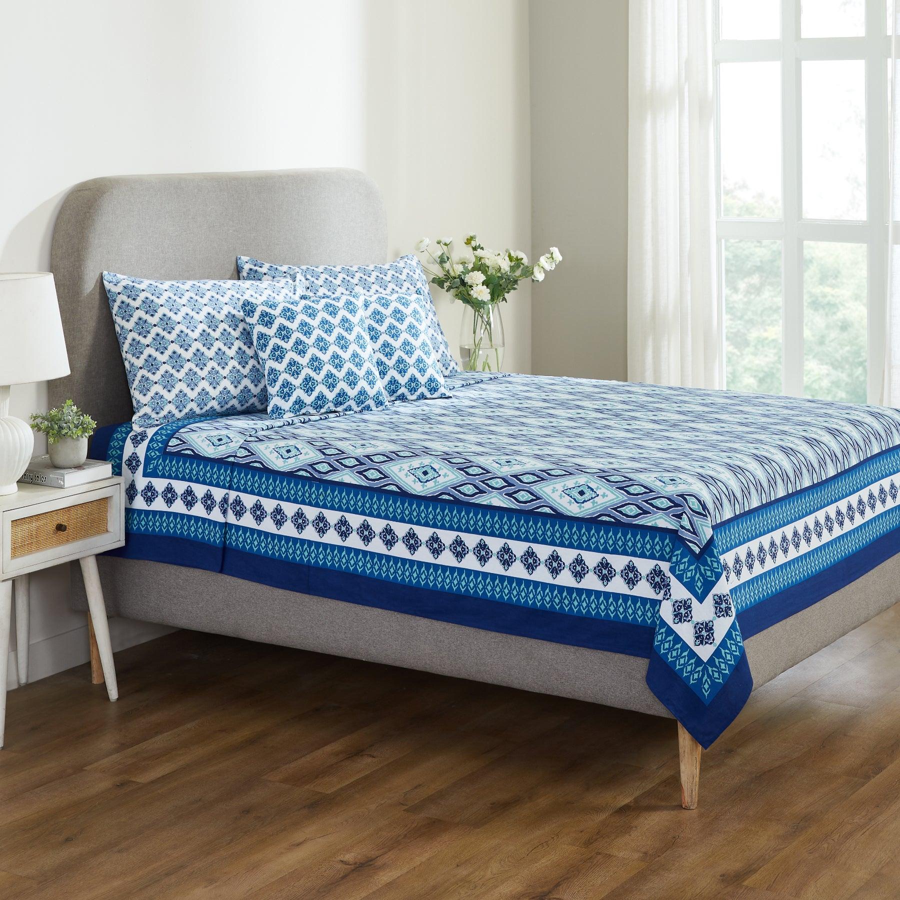 Uzbek Ikat Cotton Bedcover Ratan Texprocess Pvt. Ltd