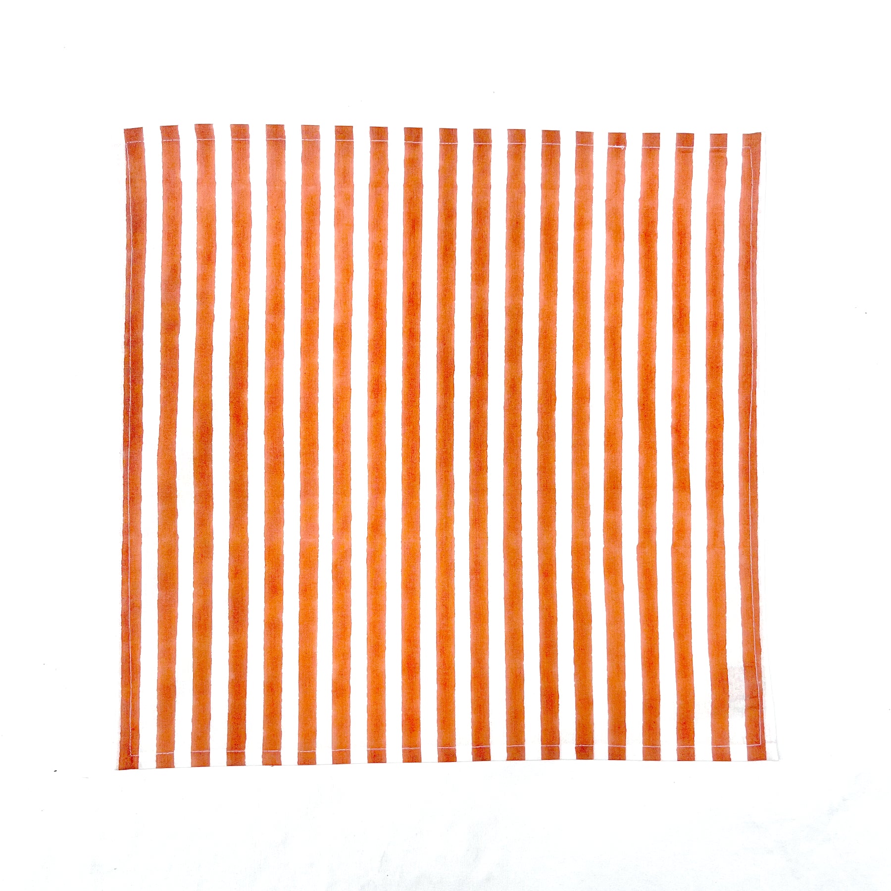 Orange Stripe Napkin- Set of 6 Ratan Texprocess Pvt. Ltd