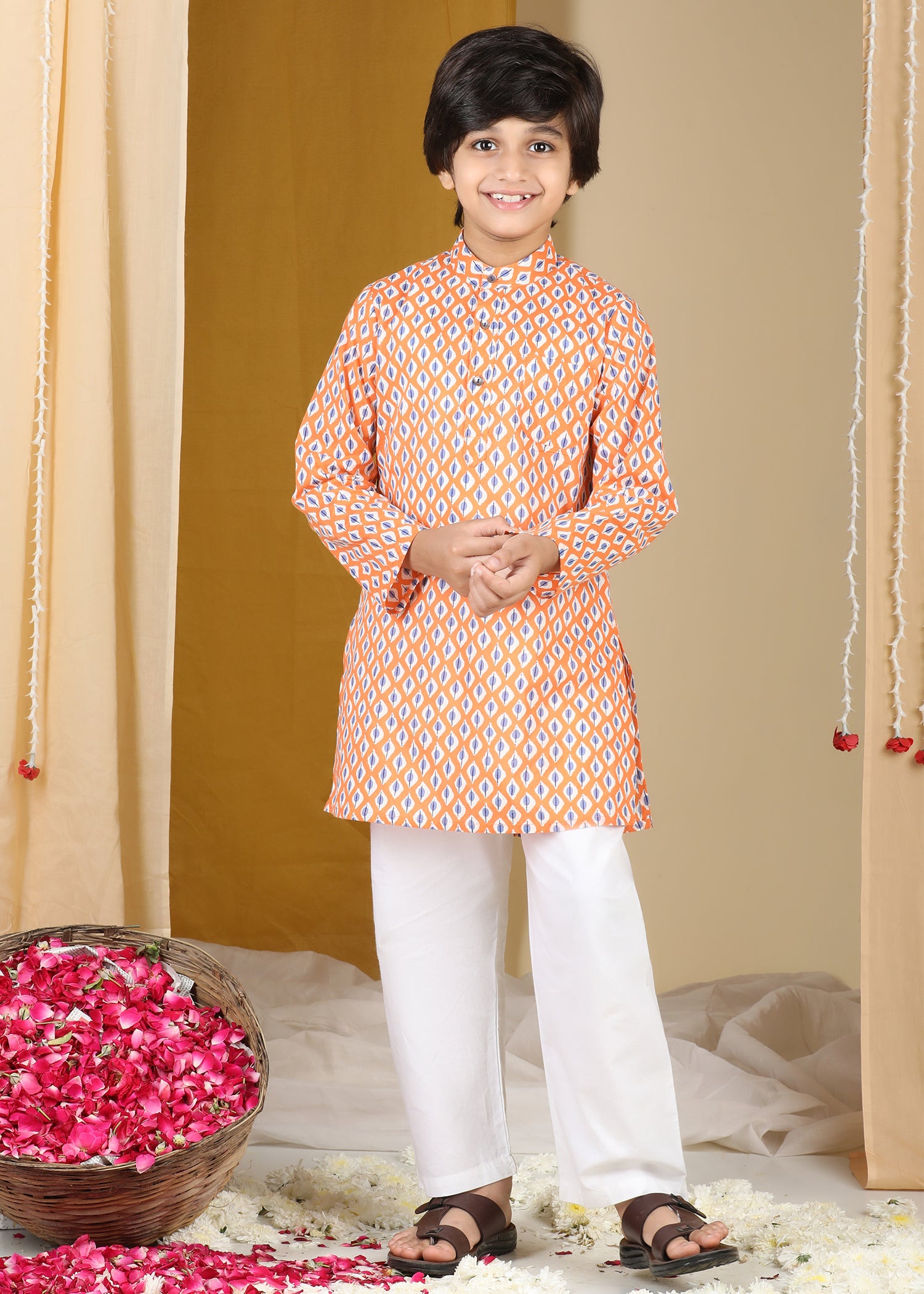 Utsav Yellow Kurta Boys (6 Months-14 Years) (Copy) Ratan Texprocess Pvt. Ltd