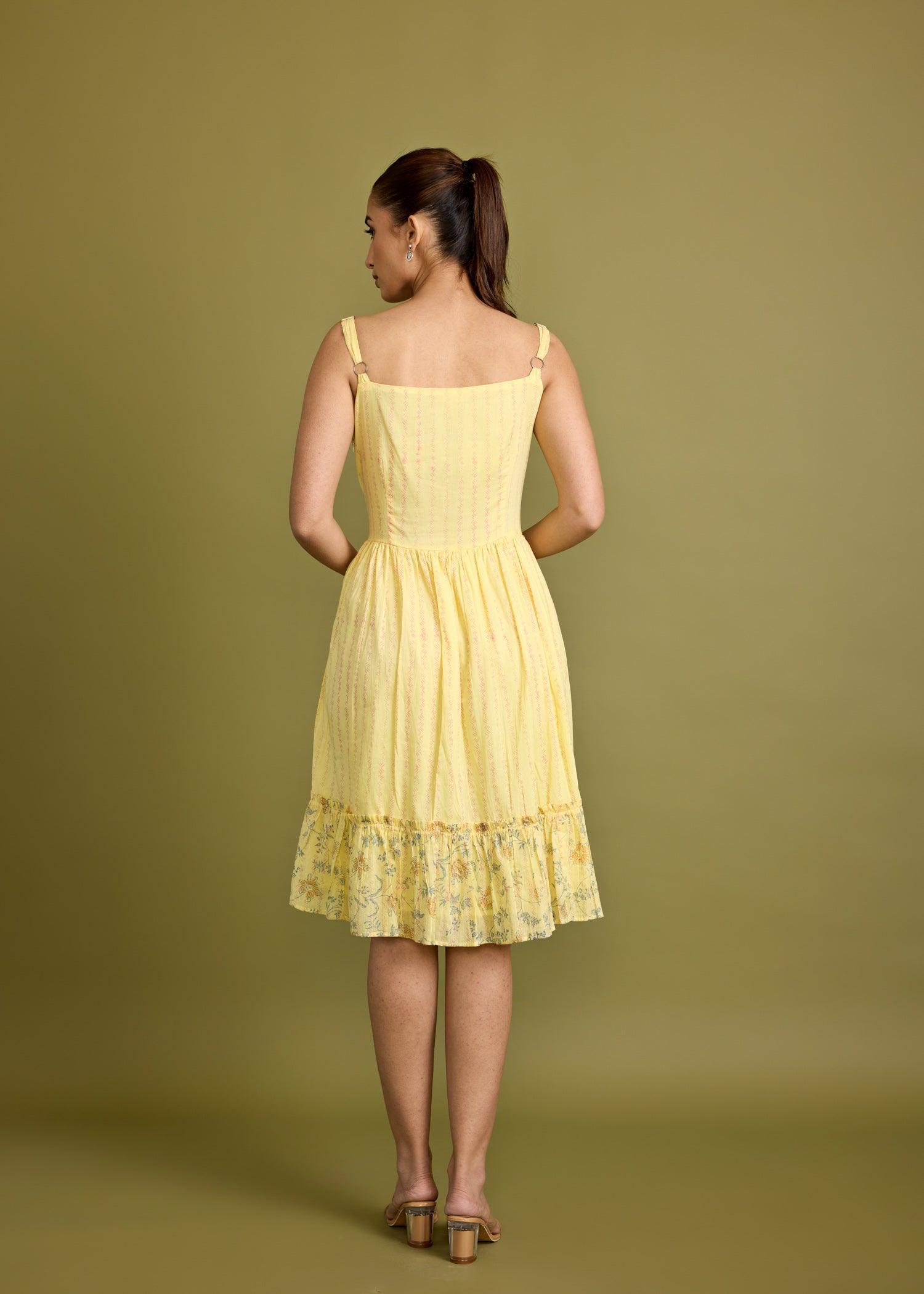 Sweetheart Neckline Midi Dress Ratan Texprocess Pvt. Ltd