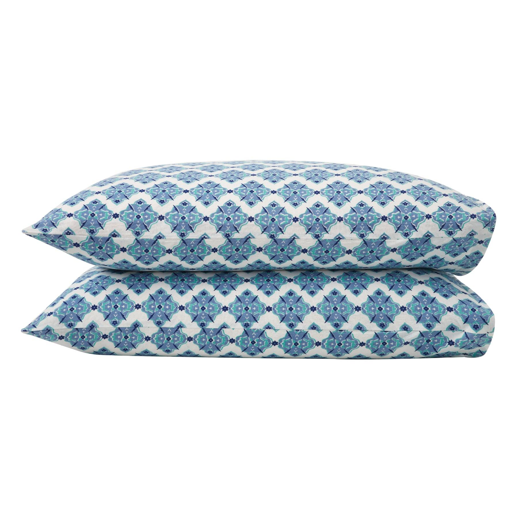 Uzbek Ikat Pillow Cover