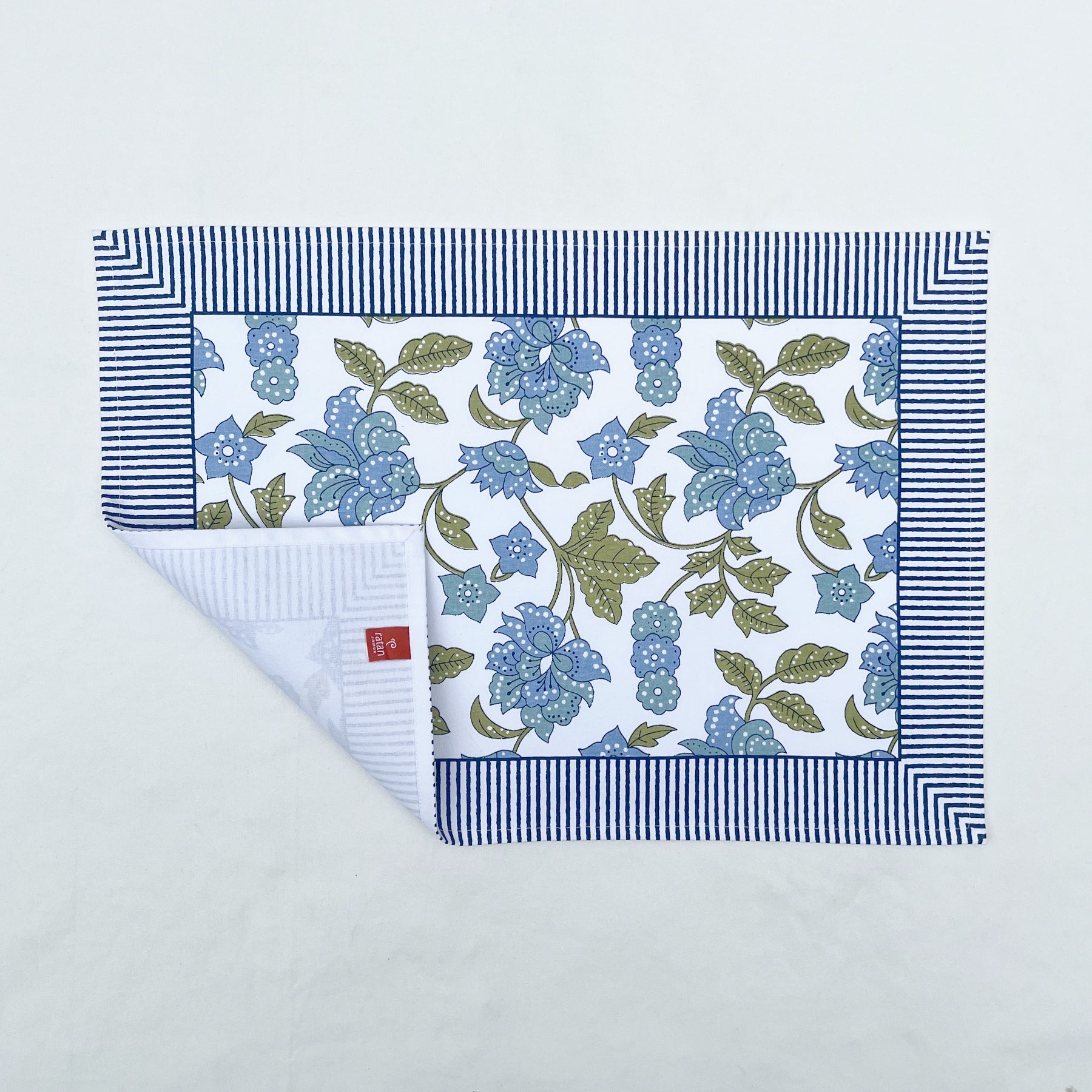 Blue-Green Table Mat Set of 6