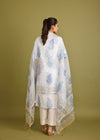 Blue & White Laavanya Suit Set
