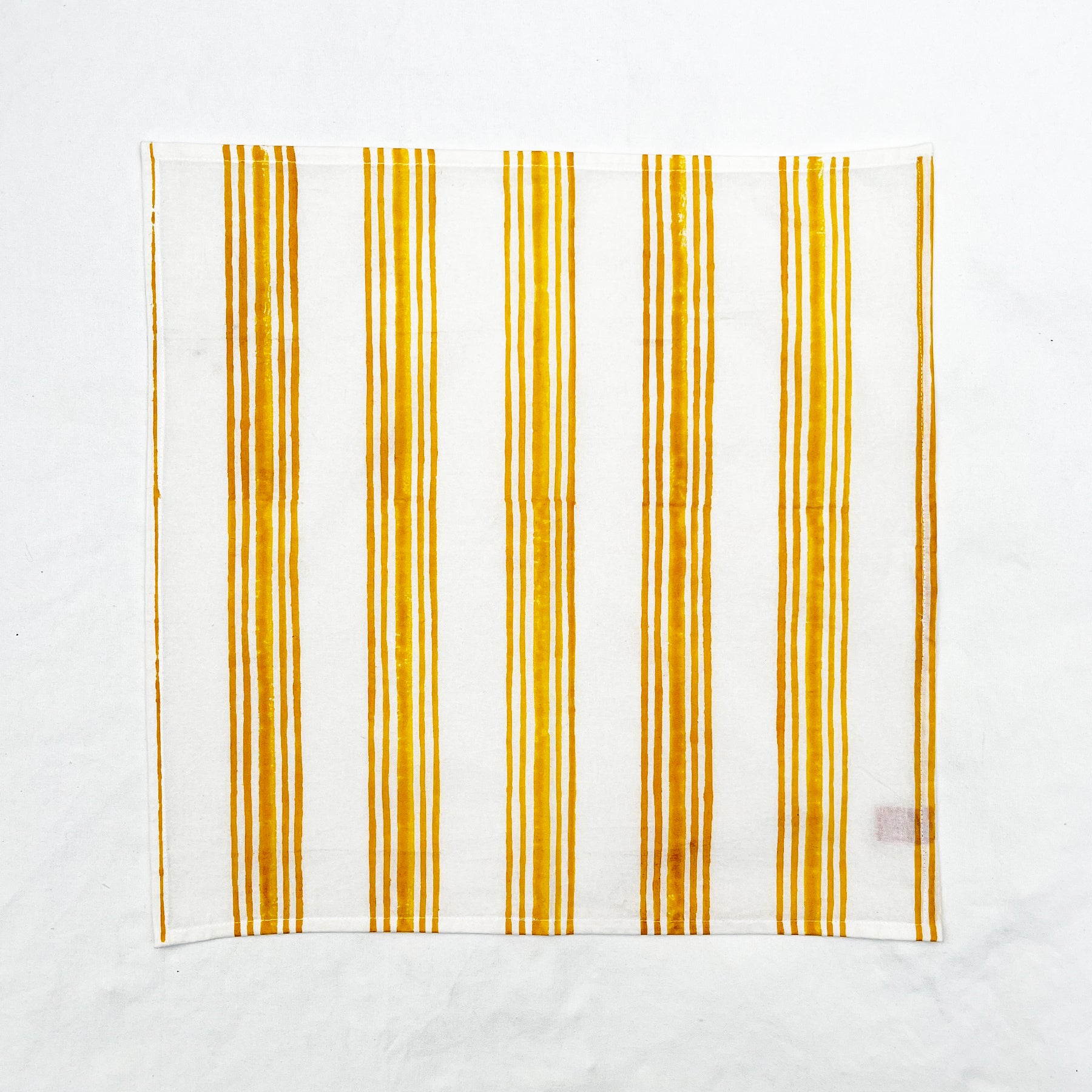 Yellow Stripe Napkin- Set of 6 Ratan Texprocess Pvt. Ltd