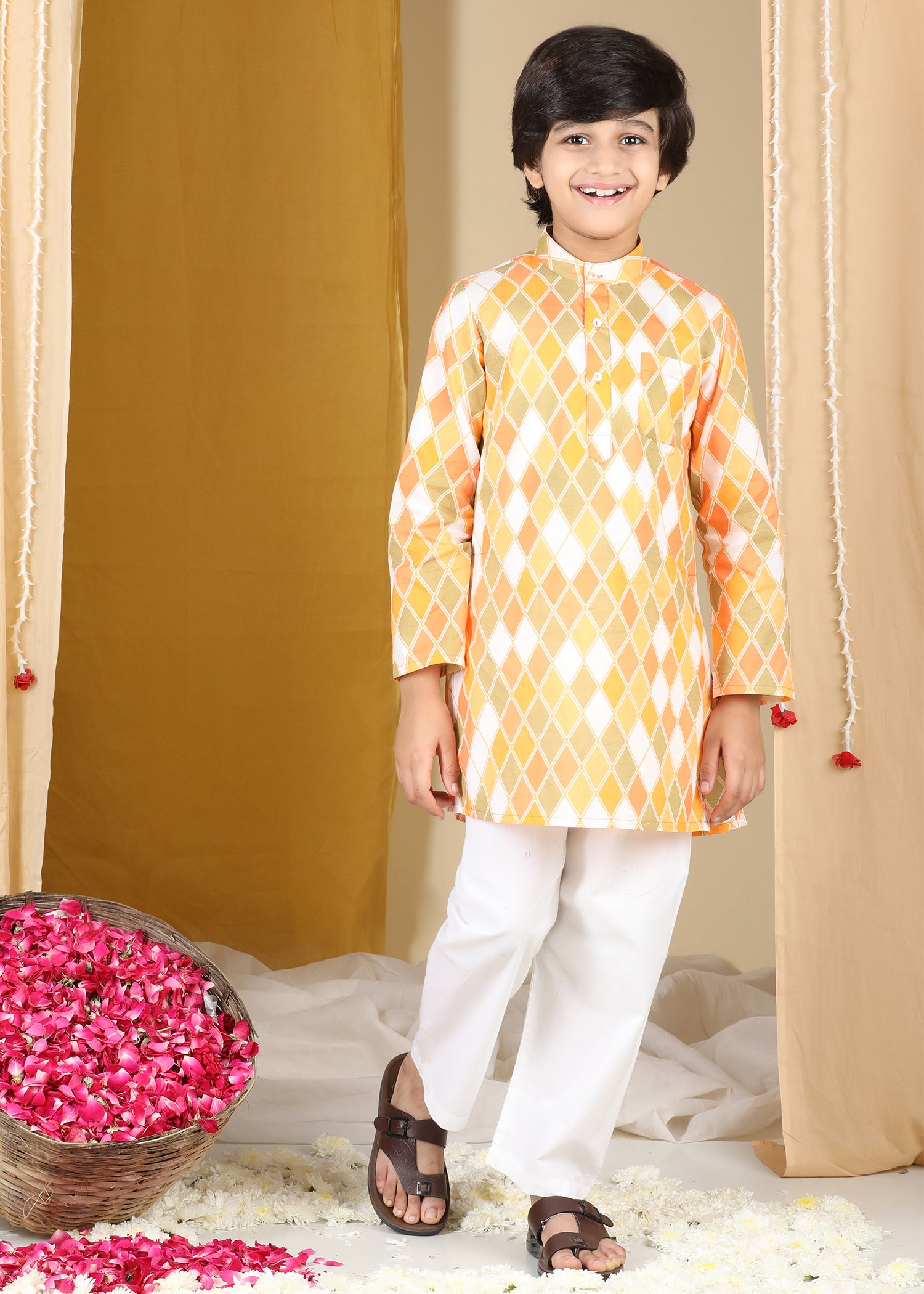 Lil Celebrations Boys Kurta (6 Months-12 Years) Ratan Texprocess Pvt. Ltd