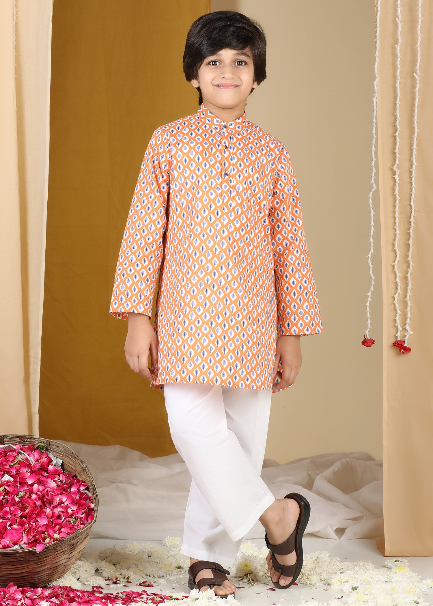 Utsav Yellow Kurta Boys (6 Months-14 Years) (Copy) Ratan Texprocess Pvt. Ltd