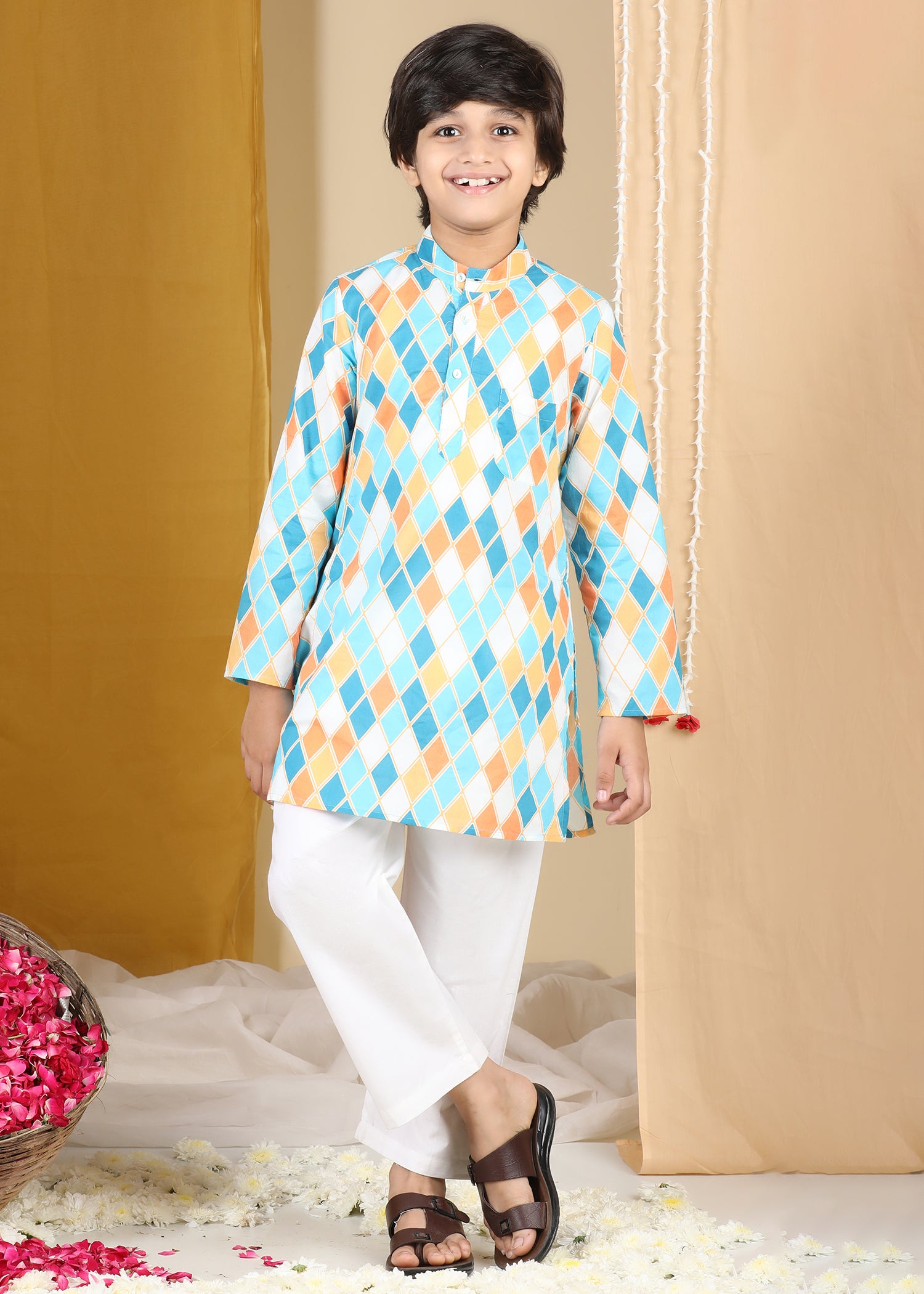 Lil Celebrations Boys Kurta (6 Months-12 Years) (Copy) Ratan Texprocess Pvt. Ltd