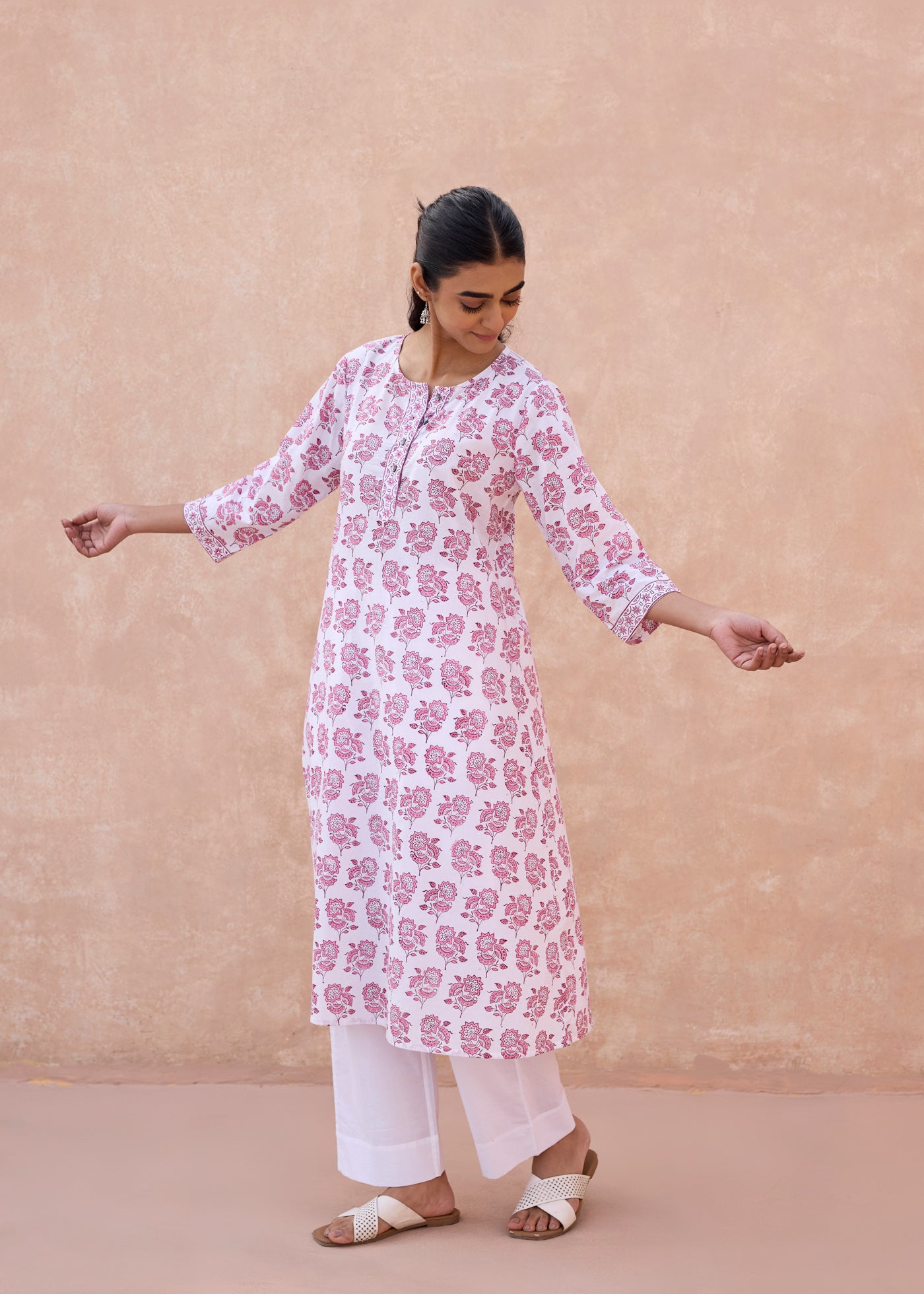 Maira Kurta -Pink