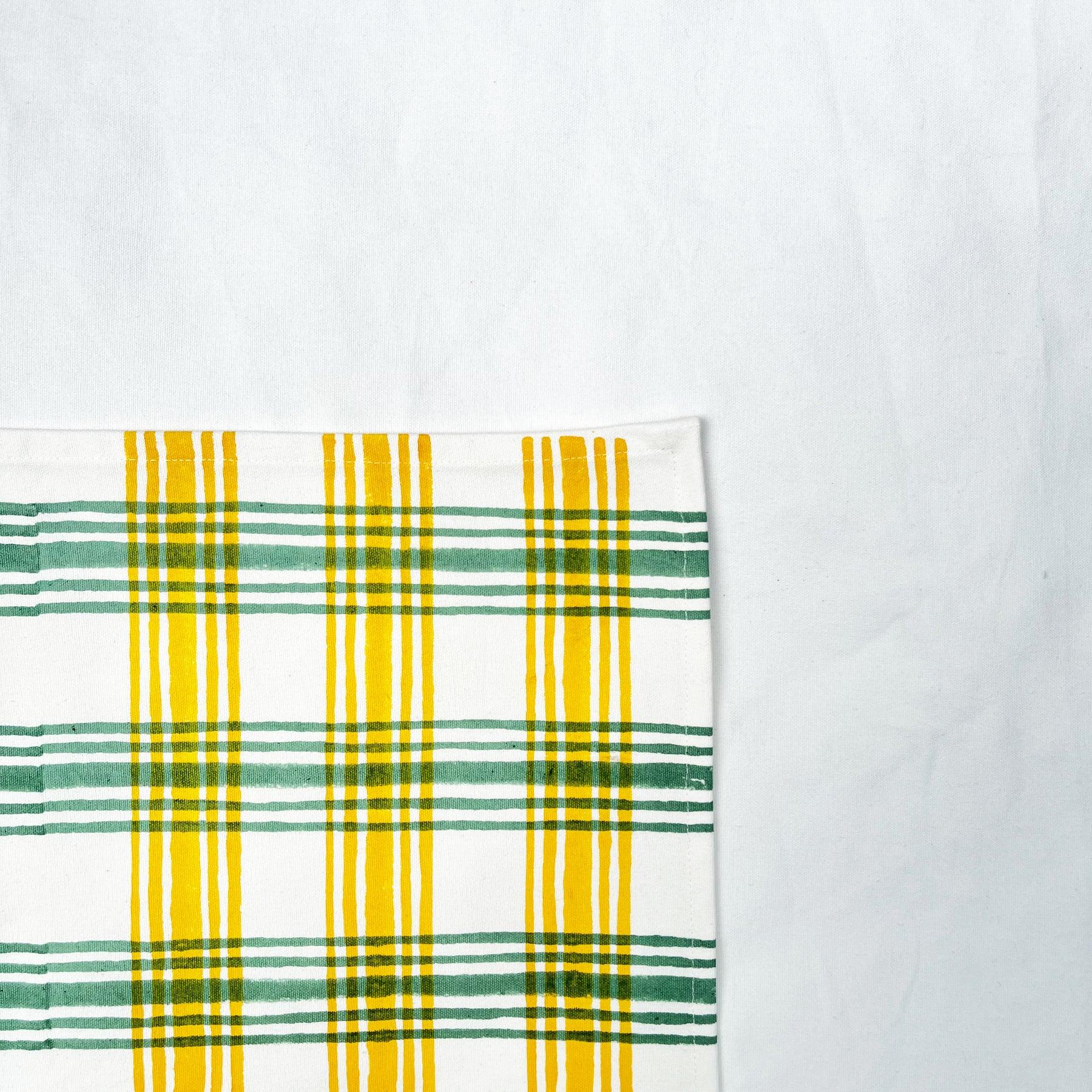 Yellow-Green Table Mat Set of 6