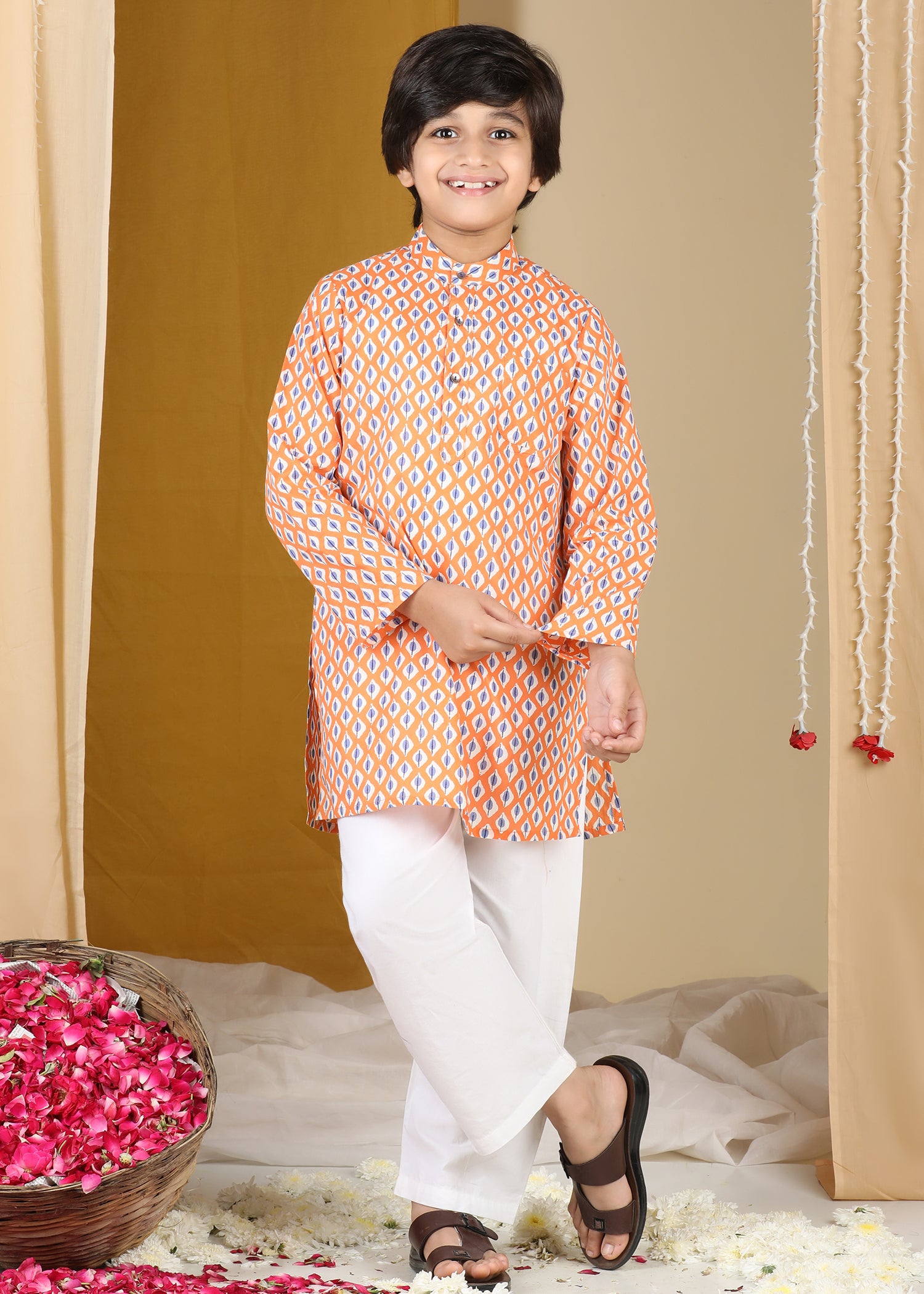 Utsav Yellow Kurta Boys (6 Months-14 Years) (Copy) Ratan Texprocess Pvt. Ltd