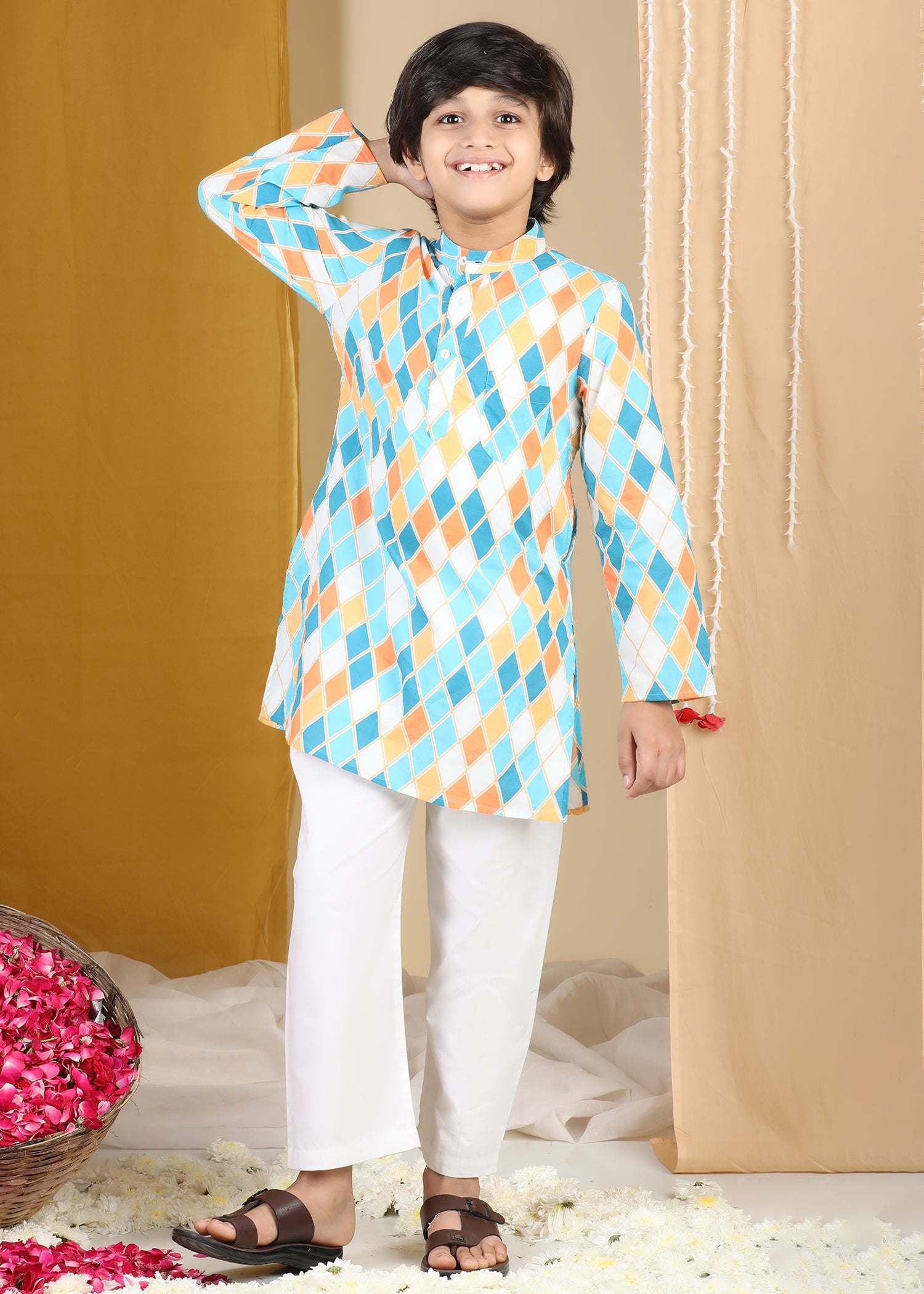 Lil Celebrations Boys Kurta (6 Months-12 Years) (Copy) Ratan Texprocess Pvt. Ltd