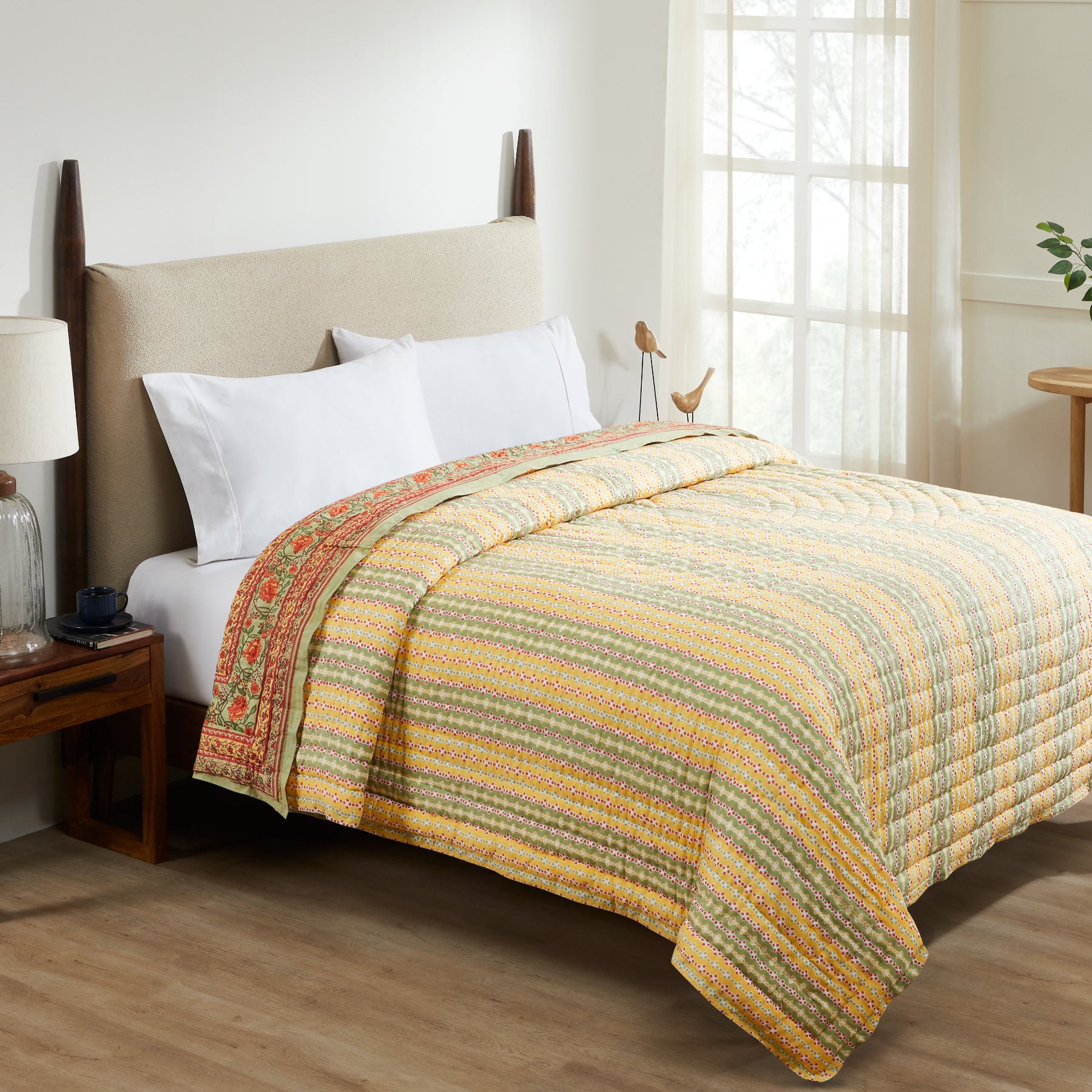 Calenduala Lightweight Cotton Quilt Ratan Texprocess Pvt. Ltd