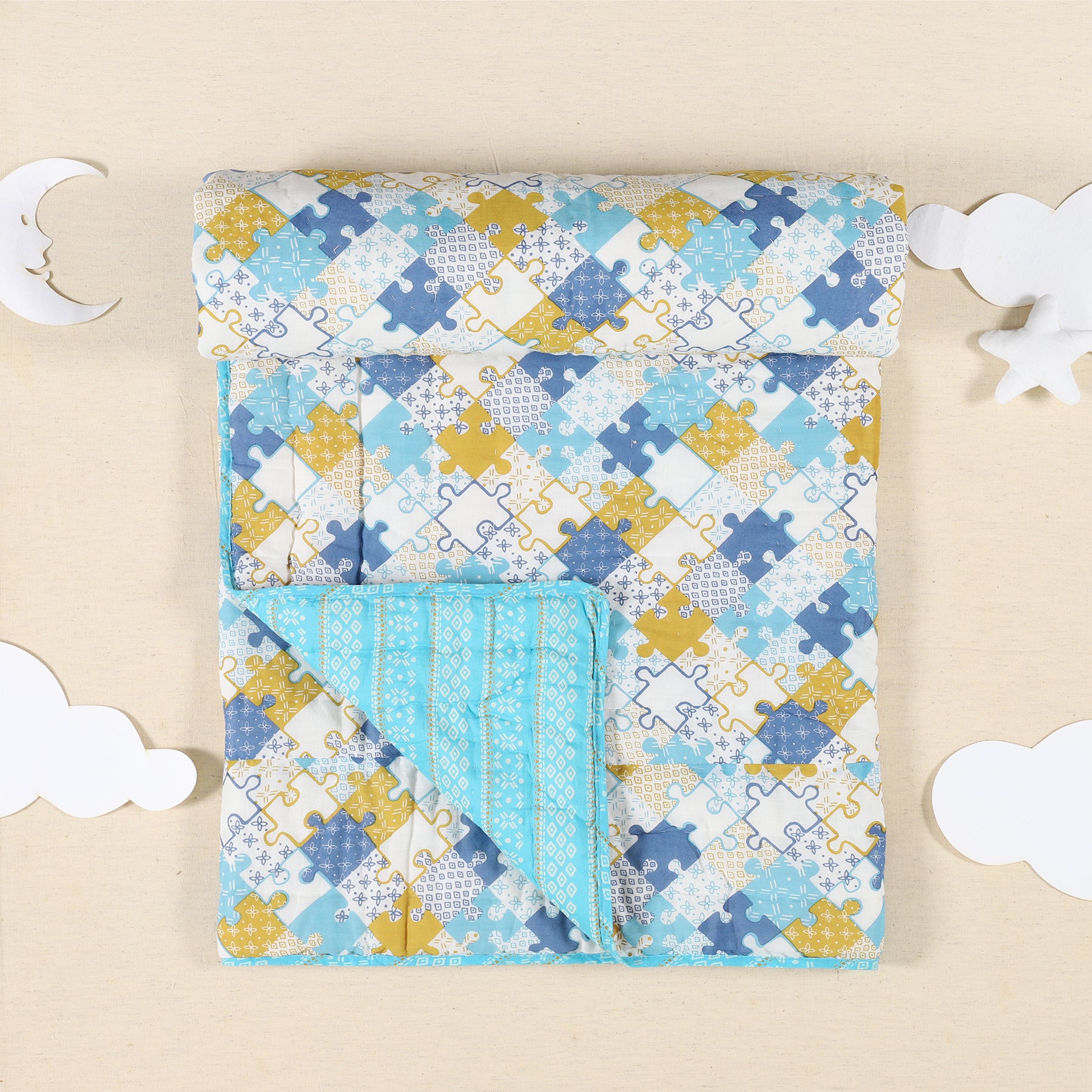 Blue Cotton Quilt