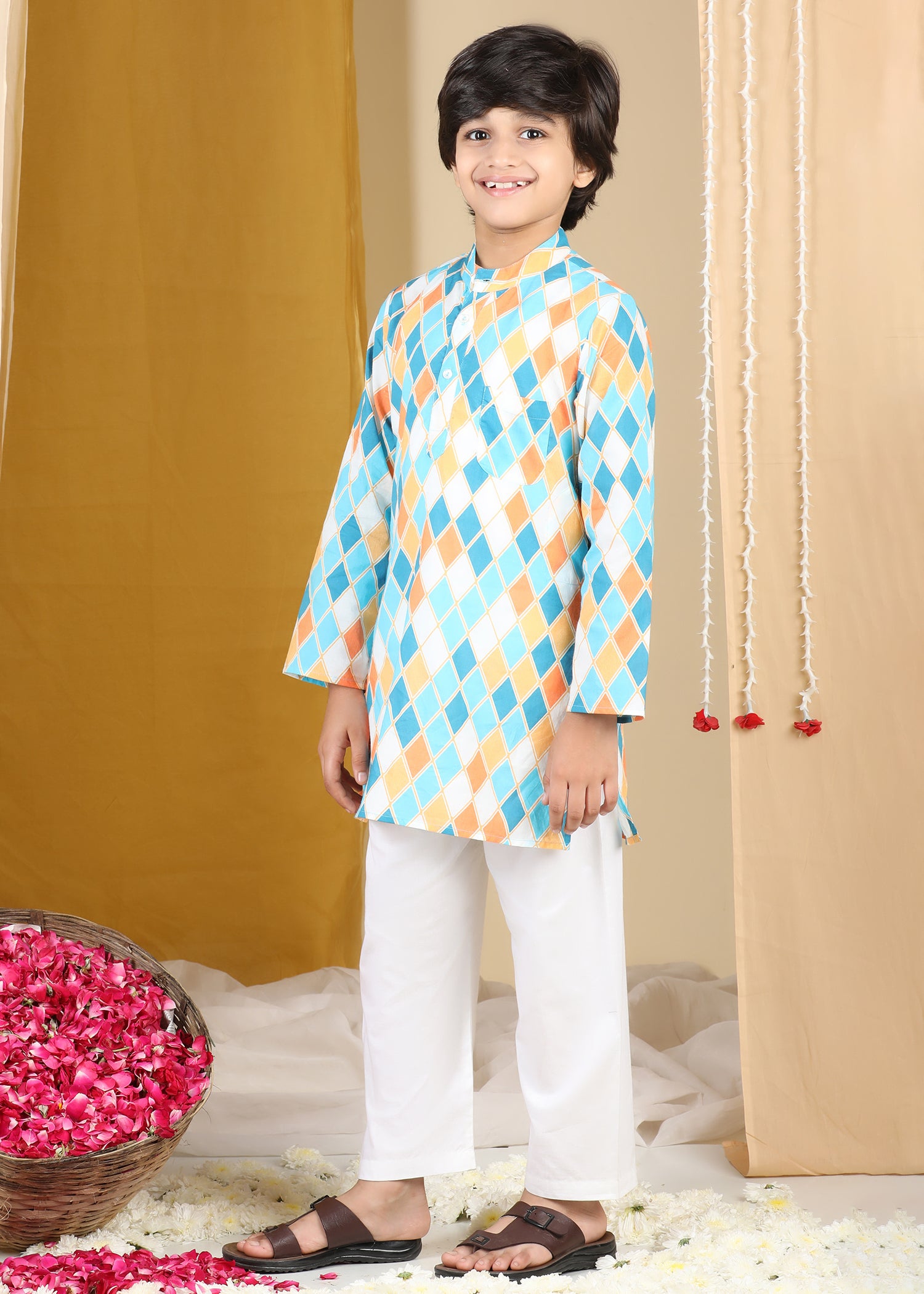 Lil Celebrations Boys Kurta (6 Months-12 Years) (Copy) Ratan Texprocess Pvt. Ltd