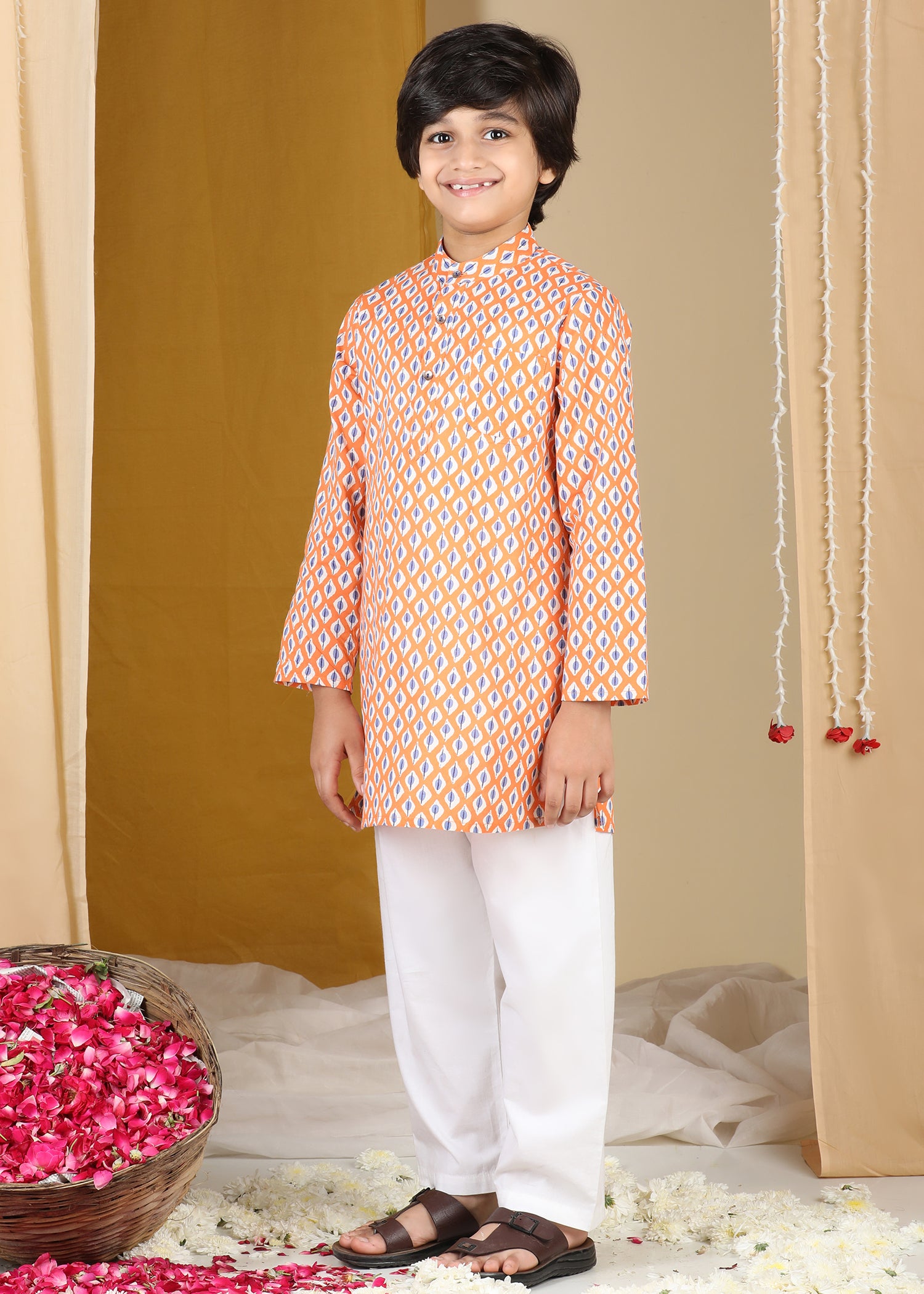 Utsav Yellow Kurta Boys (6 Months-14 Years) (Copy) Ratan Texprocess Pvt. Ltd