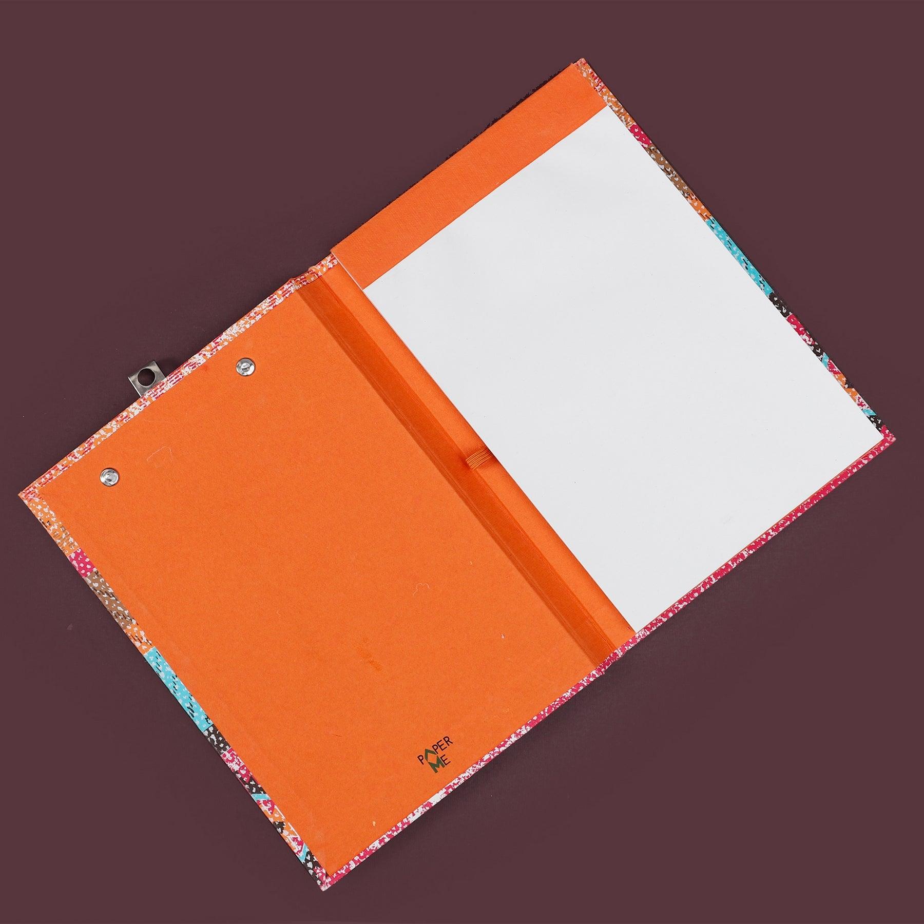 Kaleen Multicolor Clip Notepad