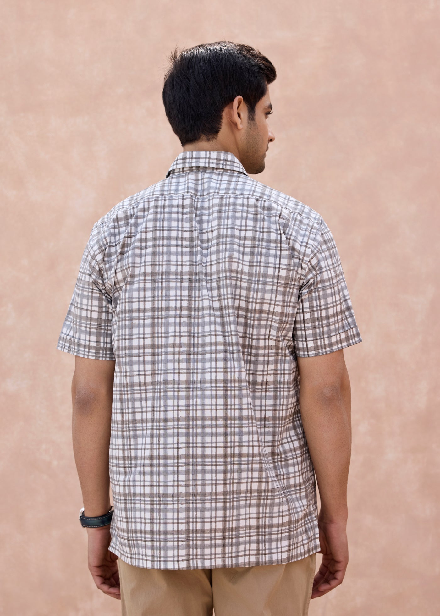 Half Sleeves Shirt -Grey