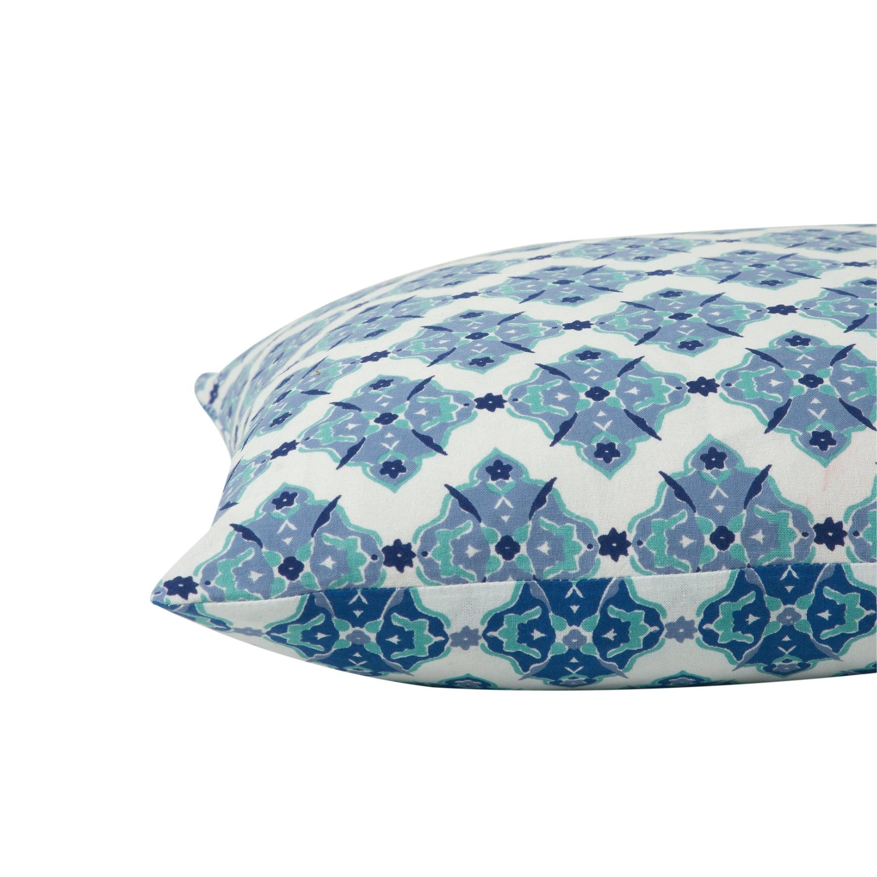 Uzbek Ikat Cotton Cushion Cover