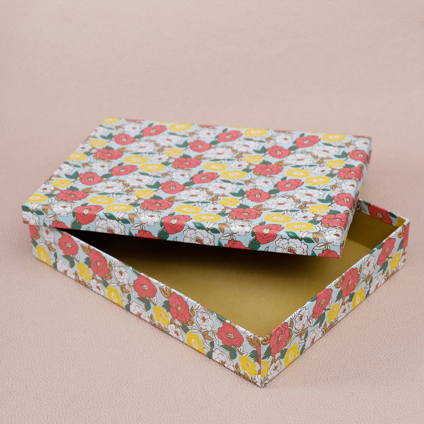 Phool Aqua Rectangle Gift Box