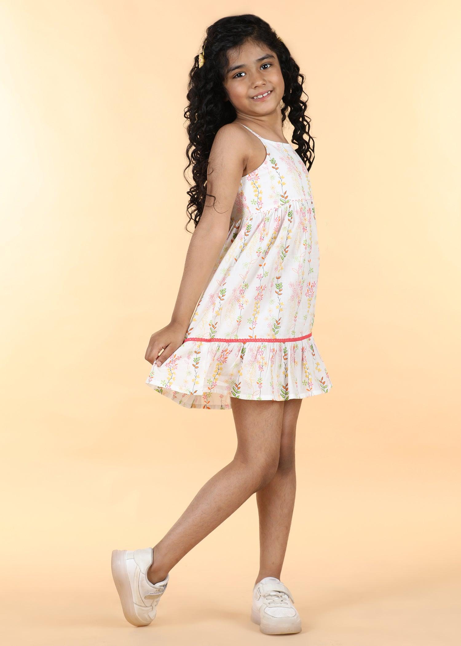 Multi Cotton Mehri Dress Girls (6 Months -12 Yrs) Ratan Texprocess Pvt. Ltd