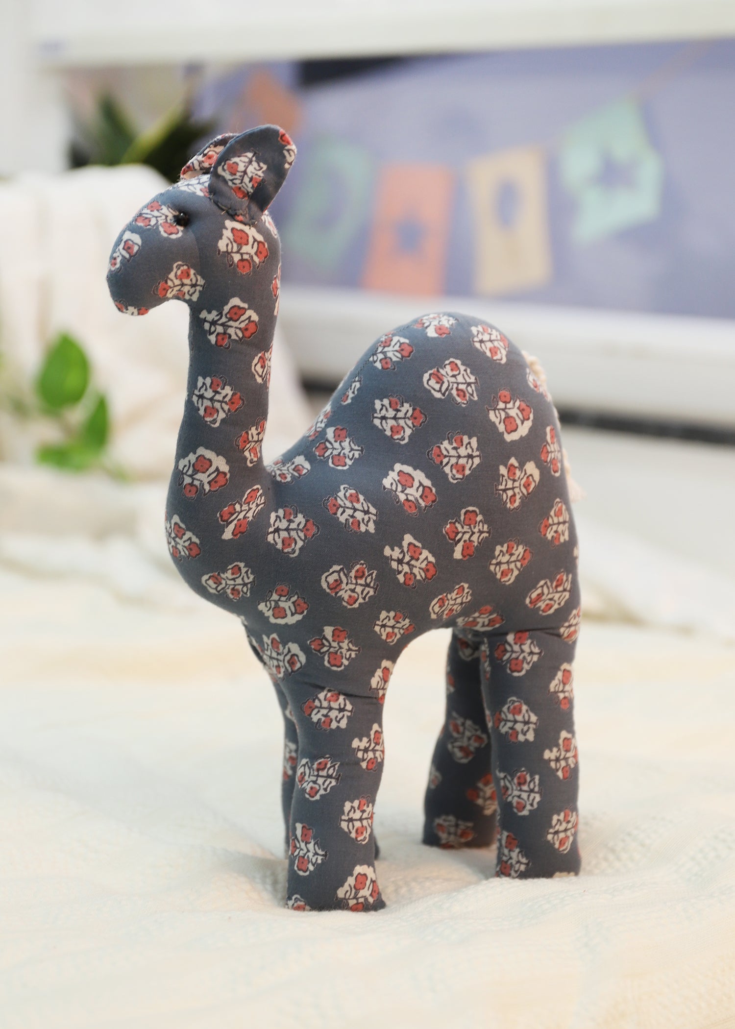 Humpy Camel Plush Toy-Grey