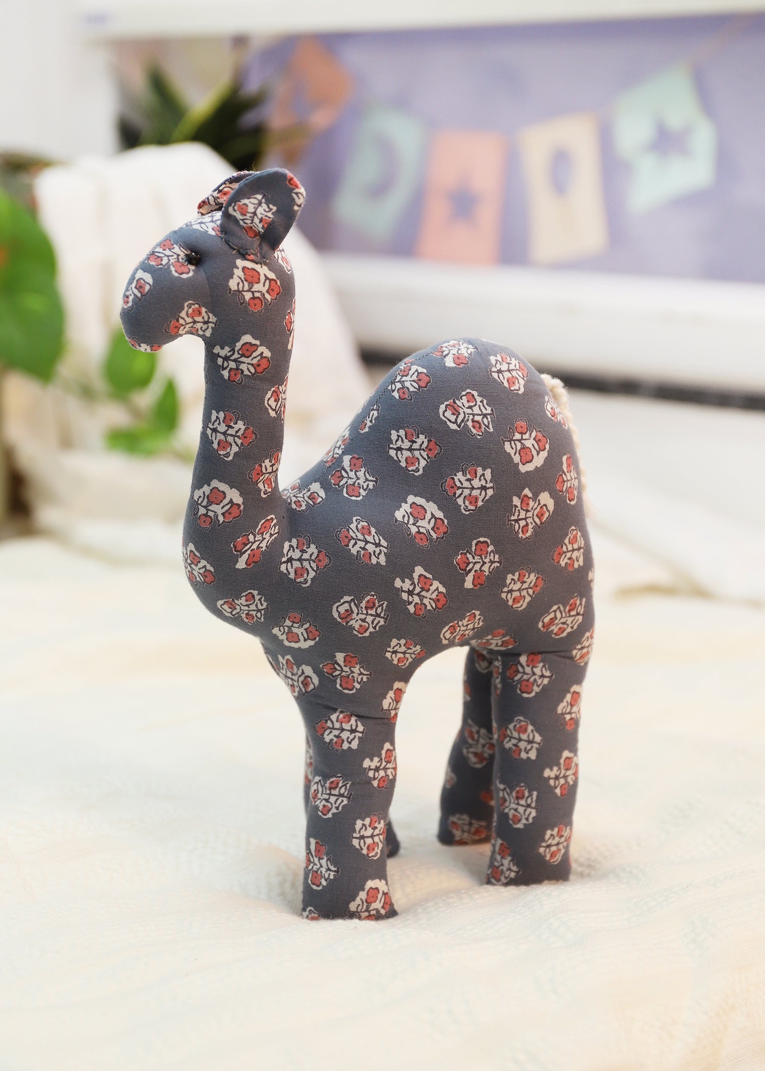 Humpy Camel Plush Toy-Grey