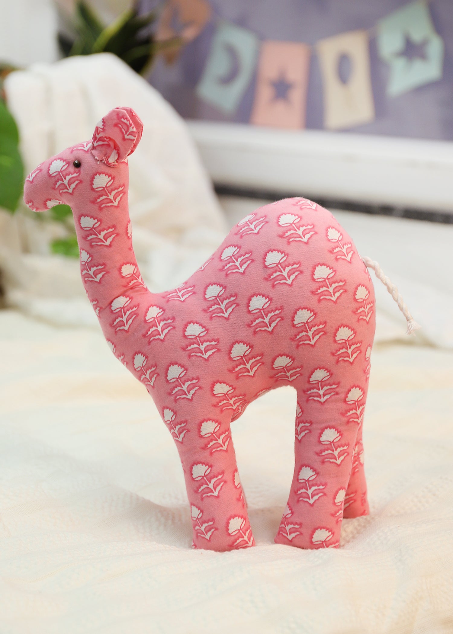 Humpy Camel Plush Toy-Pink