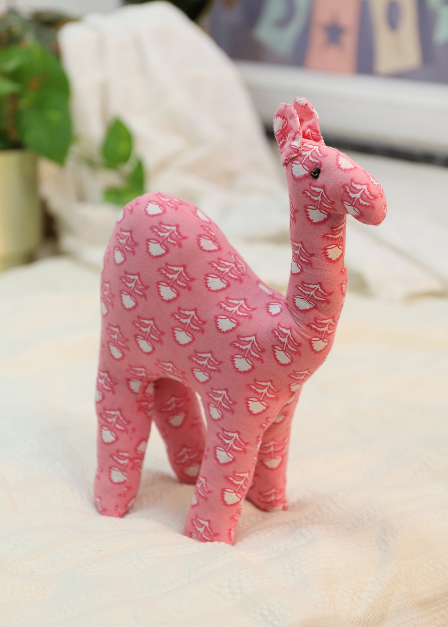 Humpy Camel Plush Toy-Pink