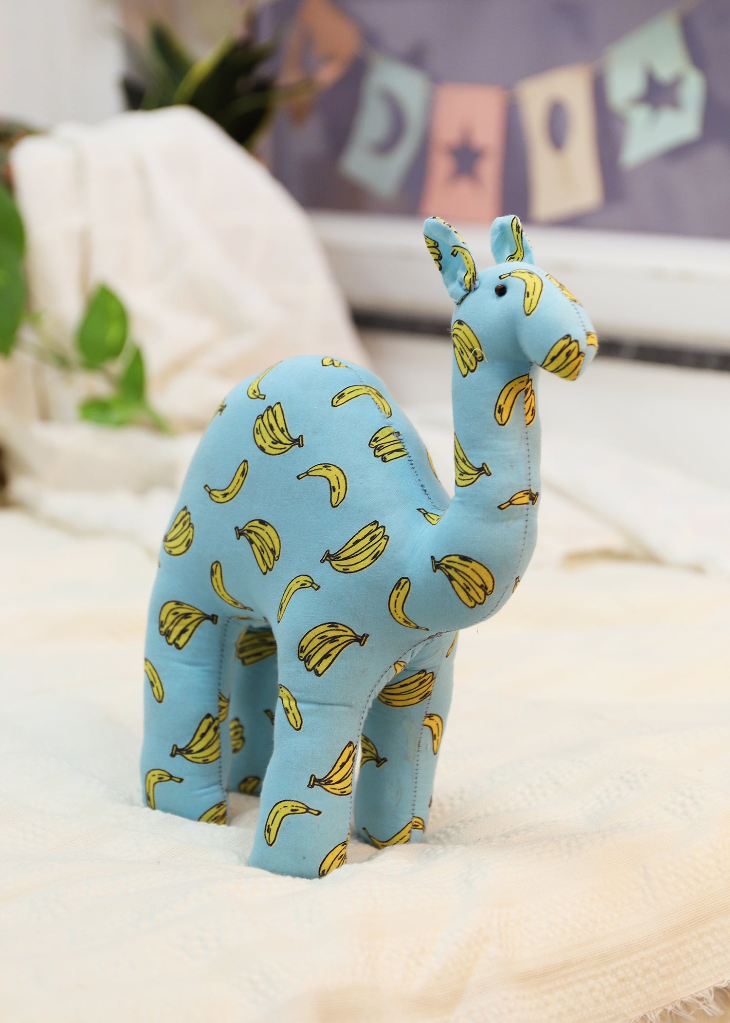 Humpy Camel Plush Toy-Aqua